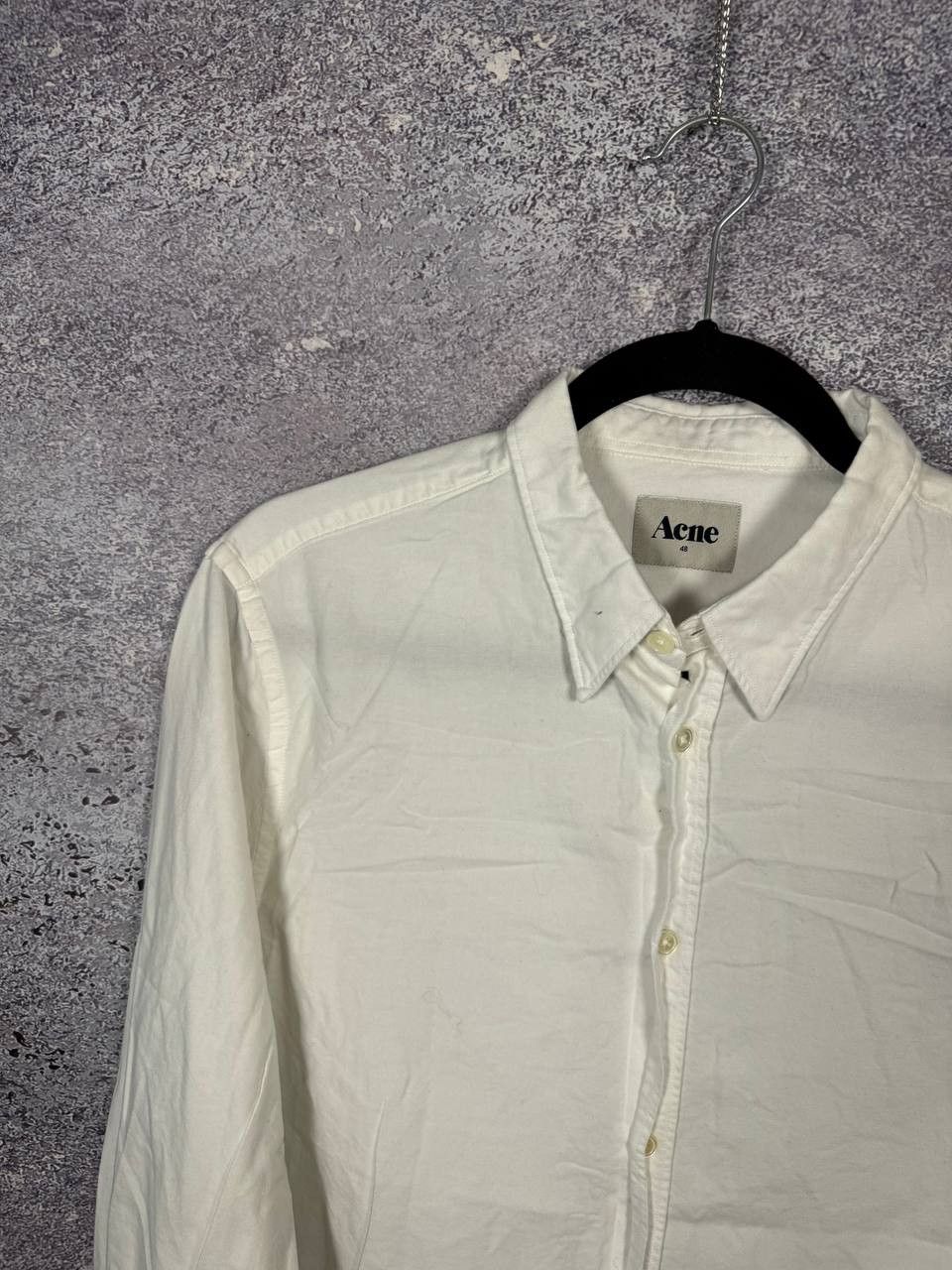 Acne Studios Acne Slim Oxford SS11 Shirt Men's 48 White Button Down Size US M / EU 48-50 / 2 - 3 Thumbnail