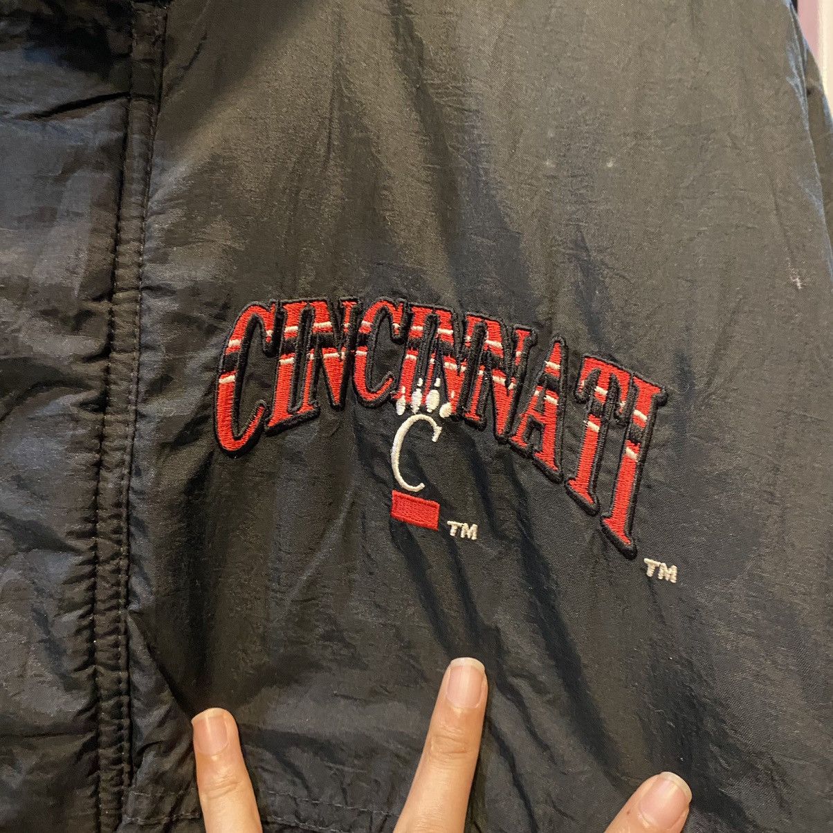 MLB × Starter × Vintage Vintage 90s Starter MLB Cincinnati Reds Starter Jacket Size US L / EU 52-54 / 3 - 11 Thumbnail