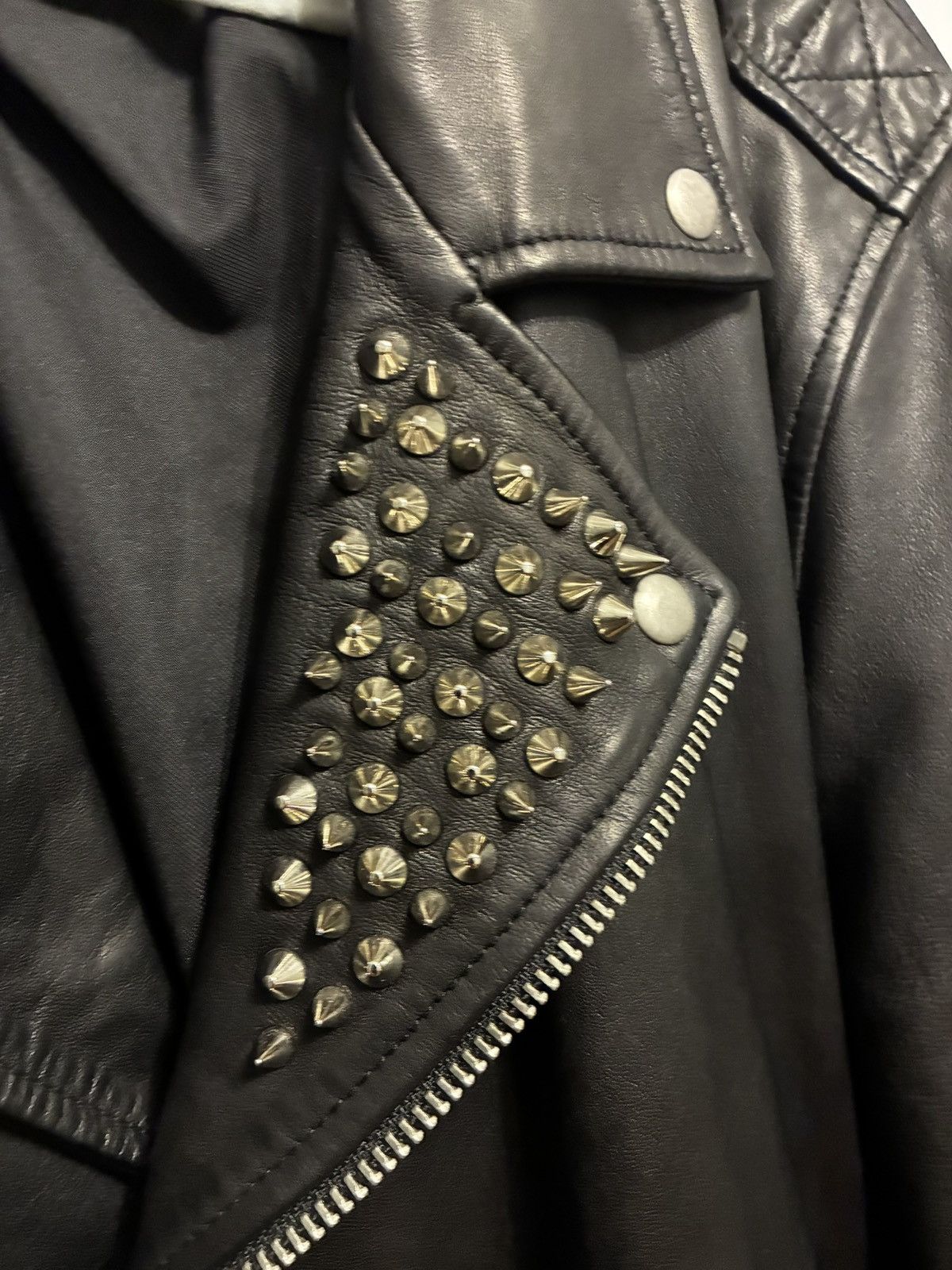 Allsaints All Saints leather biker jacket Size US M / EU 48-50 / 2 - 6 Thumbnail