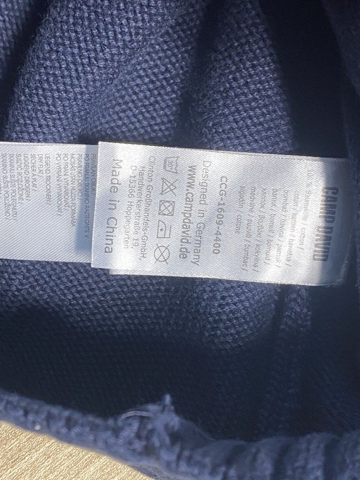Camp David × Japanese Brand Camp David mens Fullzip waistcoat size XXL Size US XXL / EU 58 / 5 - 6 Thumbnail