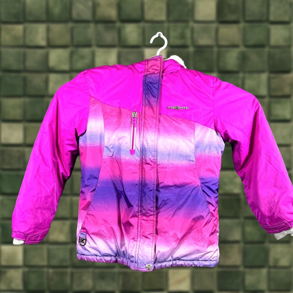 ZeroXposur ZeroXposur Womens Jacket 16 Pink Full-Zip Snowboard Gorpcore Hiking Windbreaker Mid-Length Cotton Polyester Size XXL / US 16-18 / IT 52-54 - 1 Thumbnail