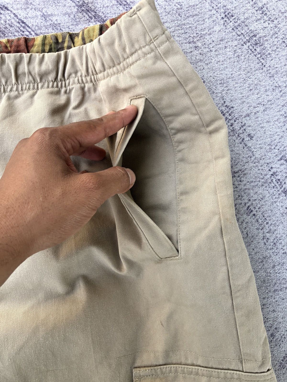 Japanese Brand Caro Pants fifth & corner Stretchable Waist With 6 Pocket Size US 36 / EU 52 - 9 Thumbnail