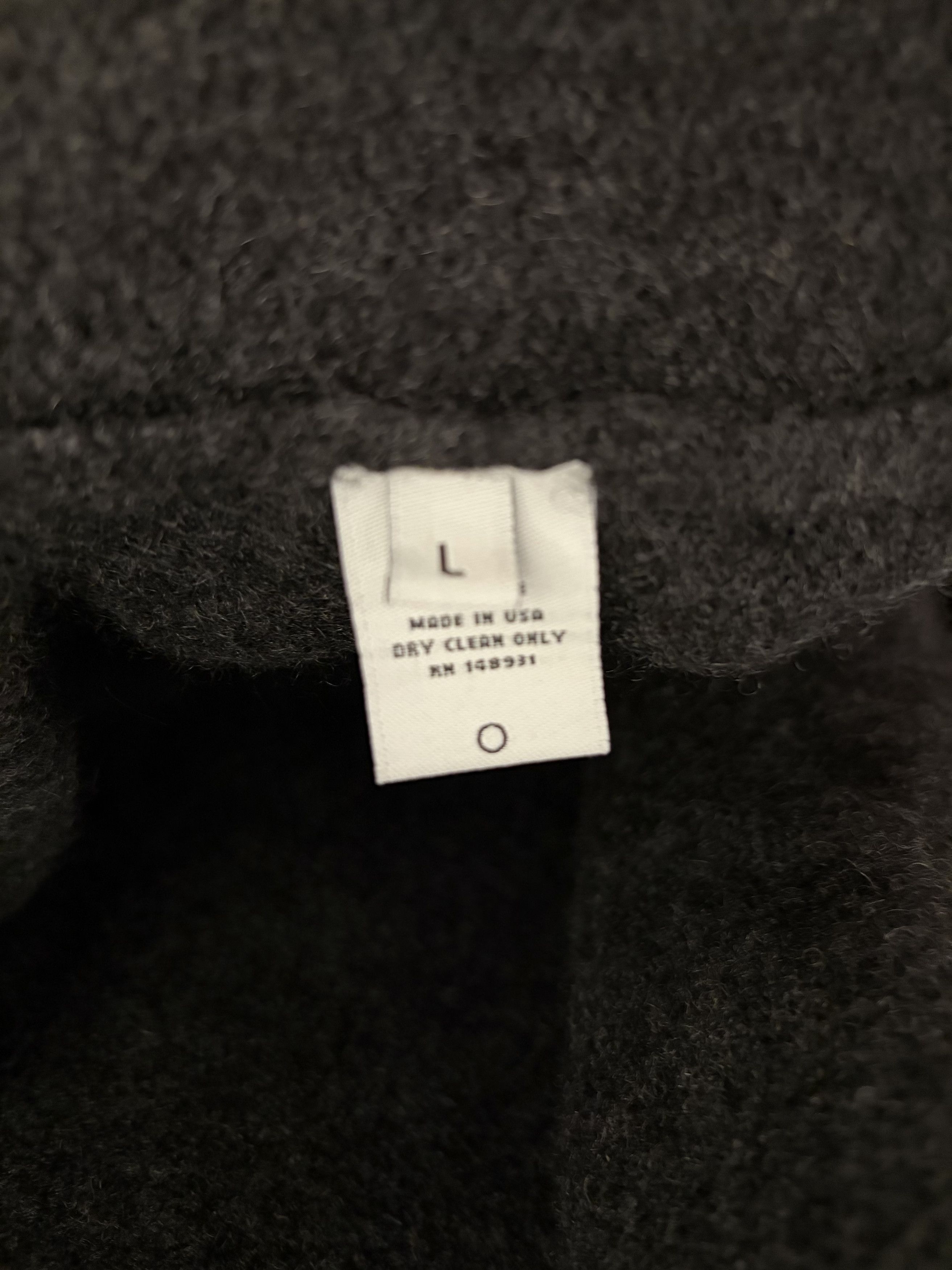 The Elder Statesman Italy Smoking Jacket Charcoal Size US L / EU 52-54 / 3 - 4 Thumbnail