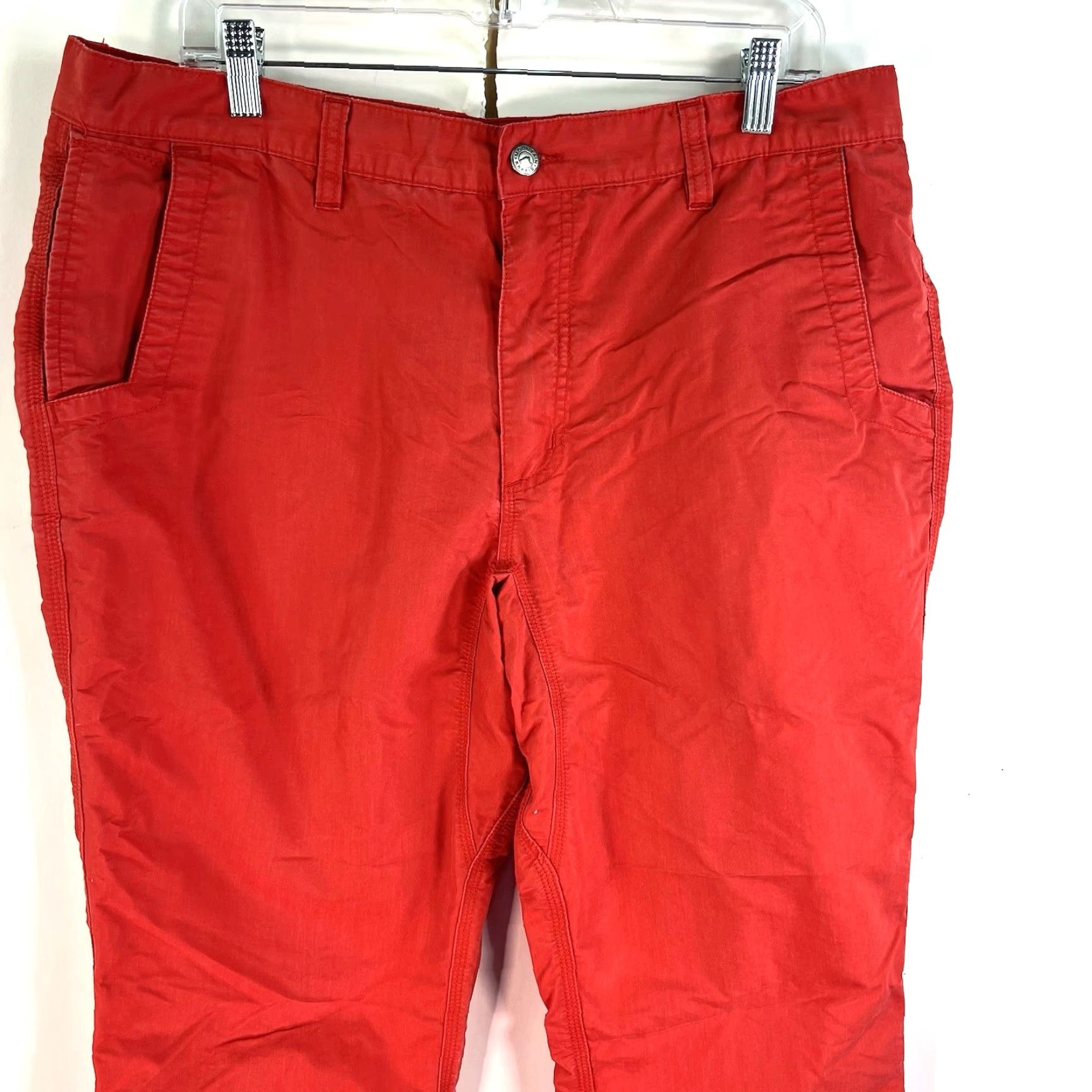 Mountain Khakis Mountain Khakis Broadway Fit Straight Pants Mens Size 38 X34 Red Outdoor Casual Size US 38 / EU 54 - 2 Thumbnail