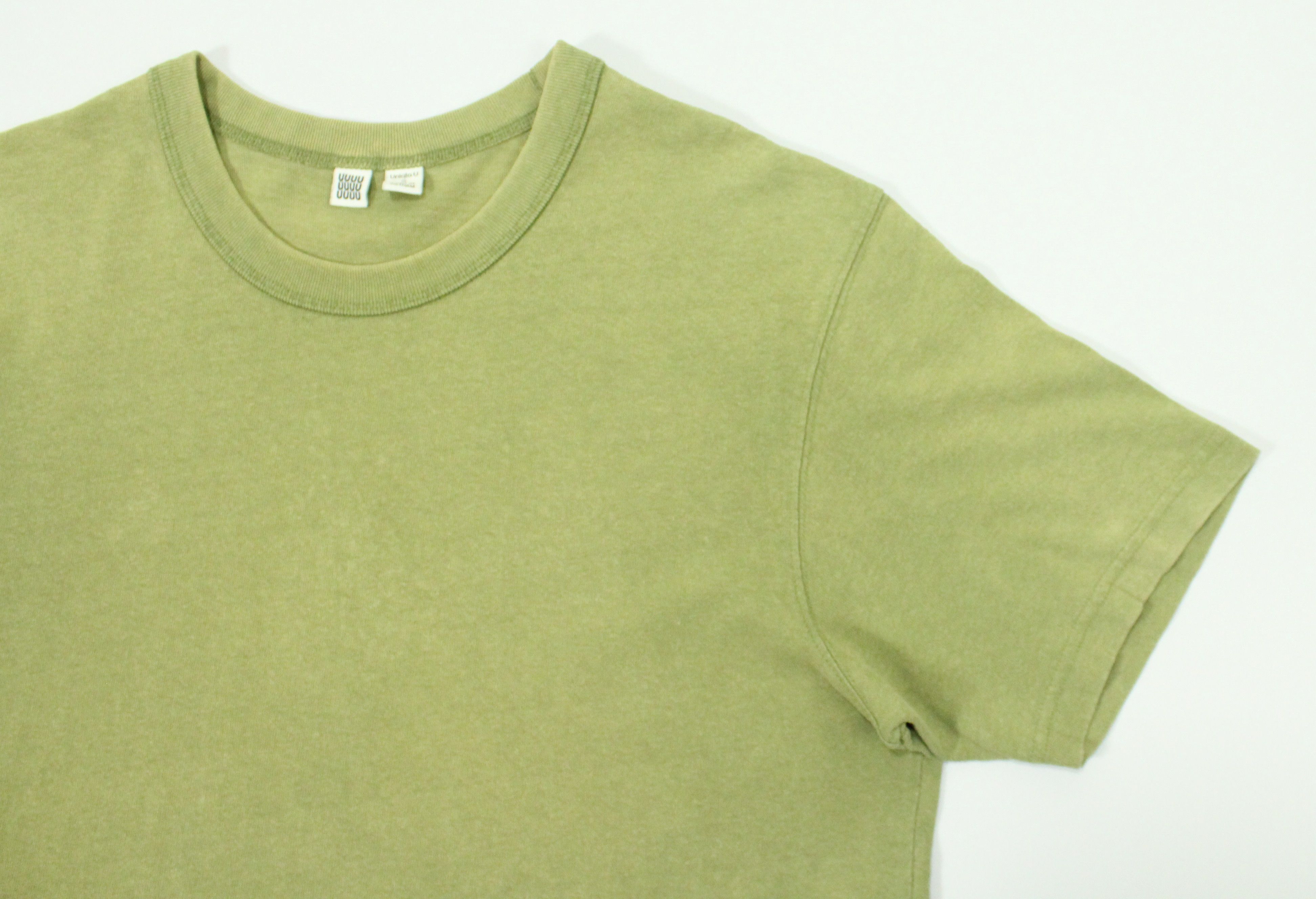 Lemaire × Uniqlo × Vintage FADED UNIQLO UUUU T Shirt Uniqlo Lemaire Distressed Rare Size US S / EU 44-46 / 1 - 7 Thumbnail
