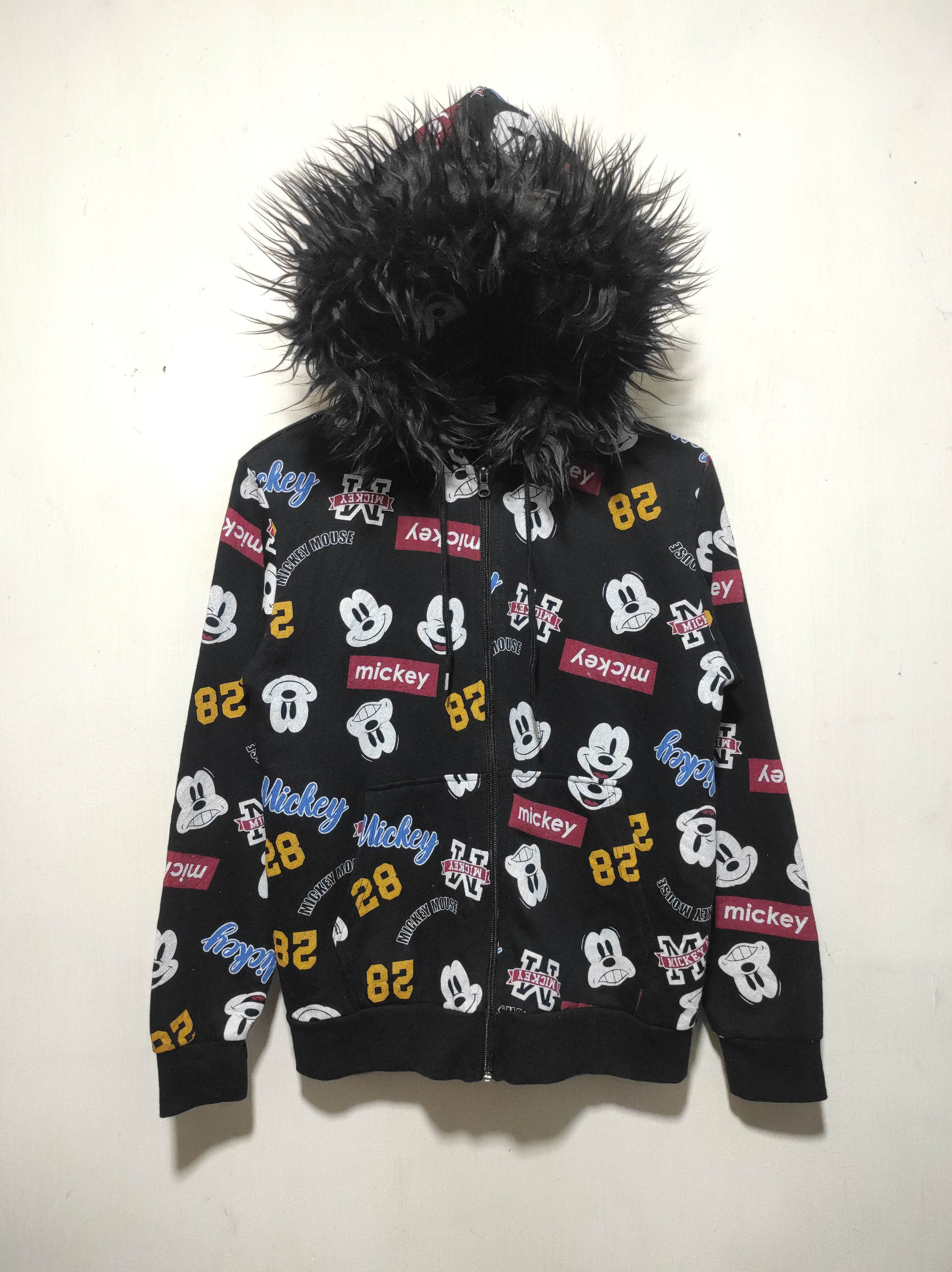 Disney Disney Fullprint Zip Fur Hoodie LGB style Size US S / EU 44-46 / 1 - 3 Thumbnail