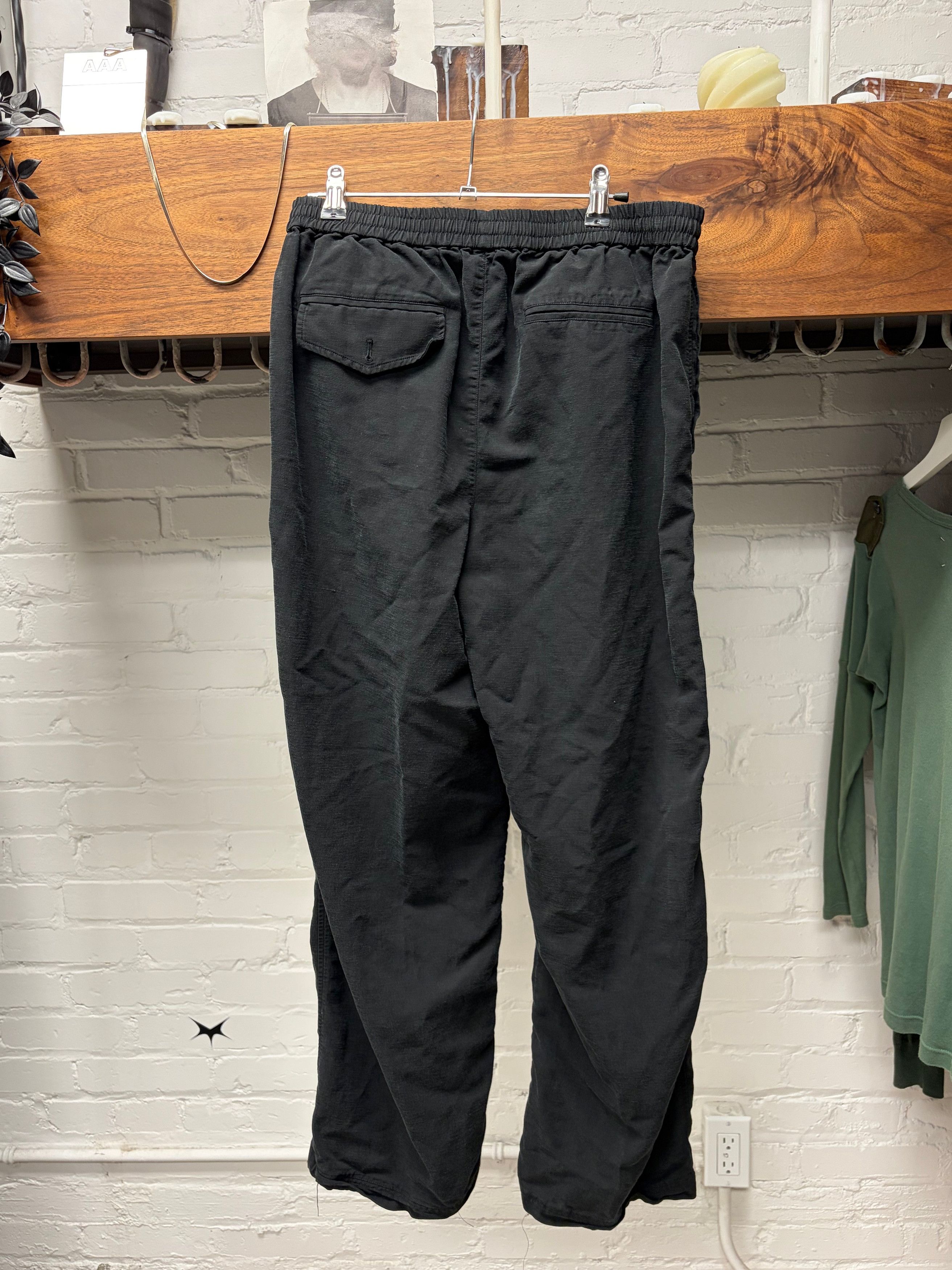 Helmut Lang Helmut Lang Black ‘Relaxed Cut’ Black Trousers Size US 30 / EU 46 - 4 Thumbnail