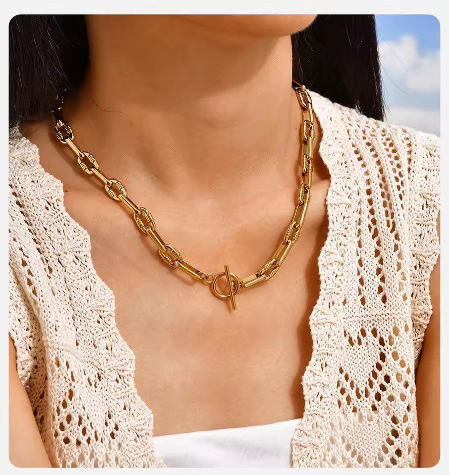Other Punk Neck Chain Necklace Size ONE SIZE - 3 Thumbnail