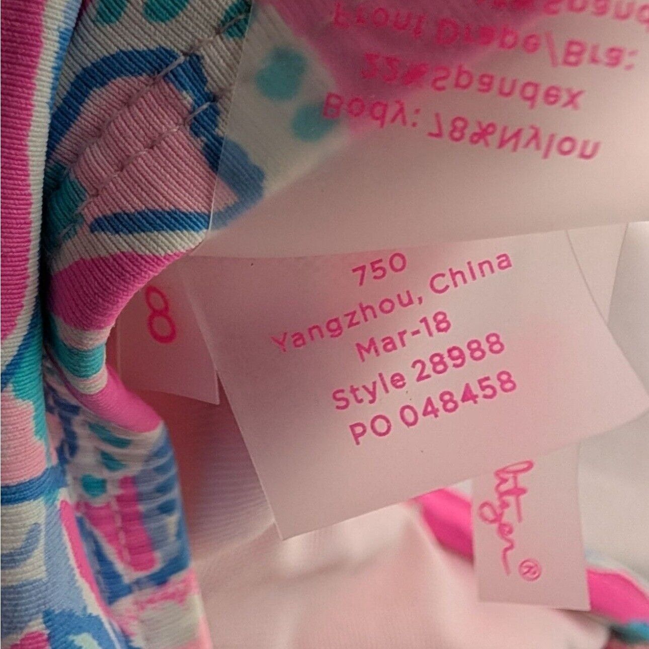 Designer Lilly Pulitzer Lanai Halter One Piece Halter Swimsuit Womens Size M / US 6-8 / IT 42-44 - 7 Thumbnail