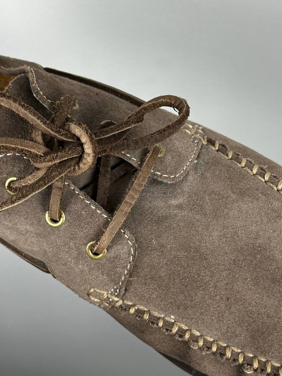 Clarks Clarks Wallabee Dakin Row Suede Beige Tan Slip Ons Size US 11.5 / EU 44-45 - 8 Thumbnail