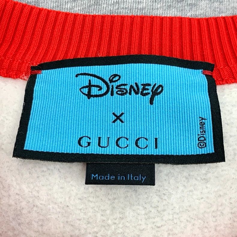 Gucci Gucci Co-branded gray Donald Duck letter printed cotton ro Size US M / EU 48-50 / 2 - 6 Thumbnail
