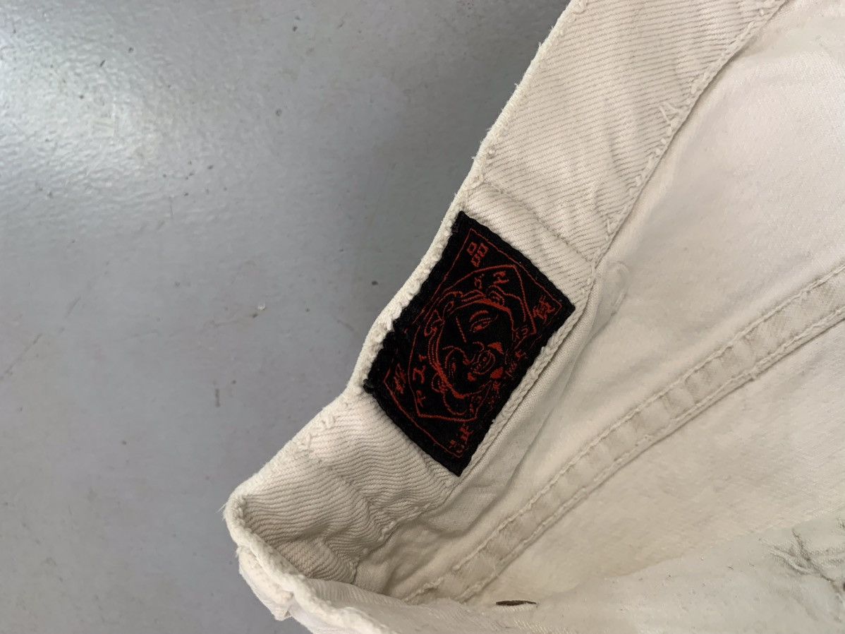 Evisu Vintage Evisu x puma skinny fit denim altered length Size US 34 / EU 50 - 9 Thumbnail