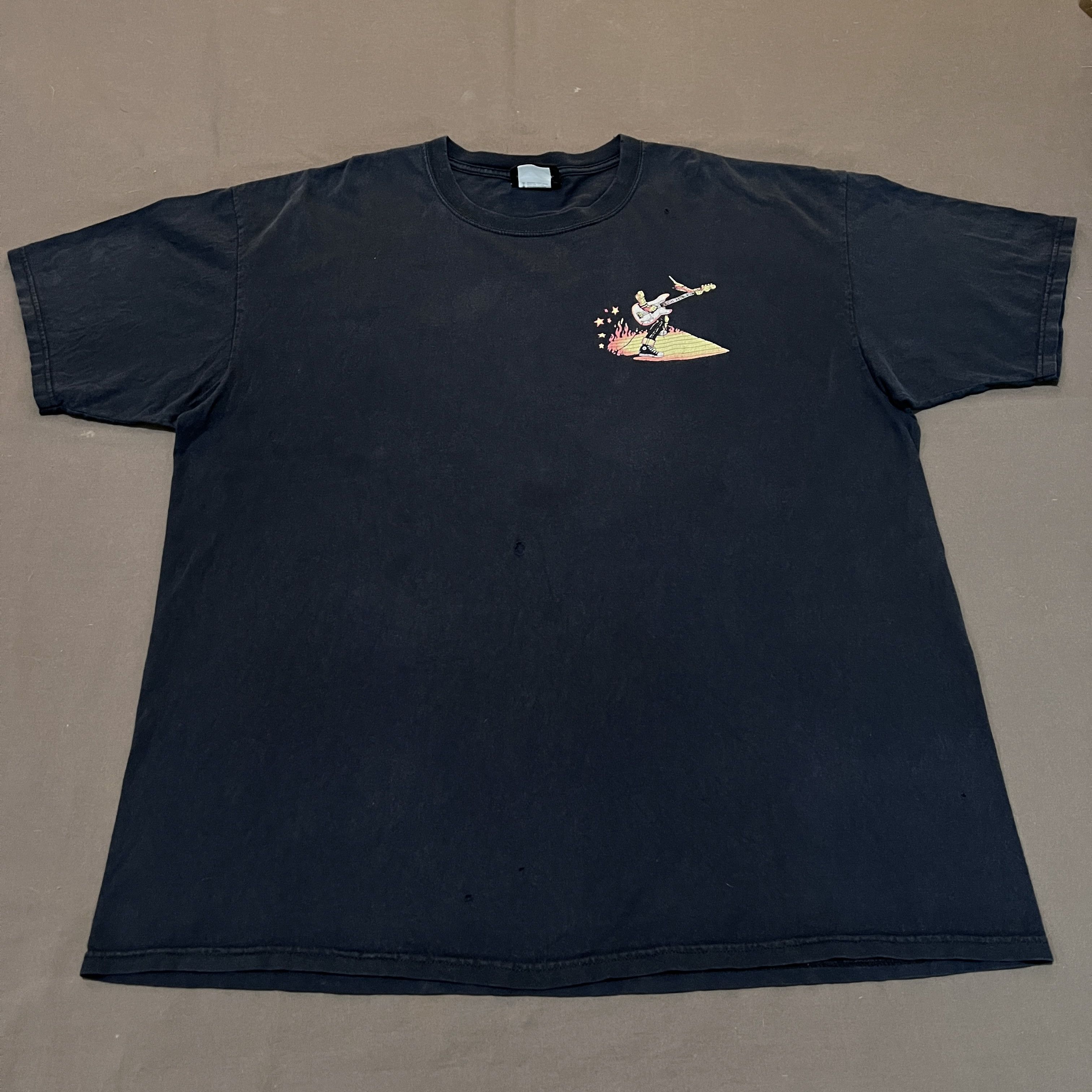 Band Tees × Vintage Vintage Y2K Fender Precision Bass Guitar Promo Tee 2XL Faded Size US XXL / EU 58 / 5 - 7 Thumbnail