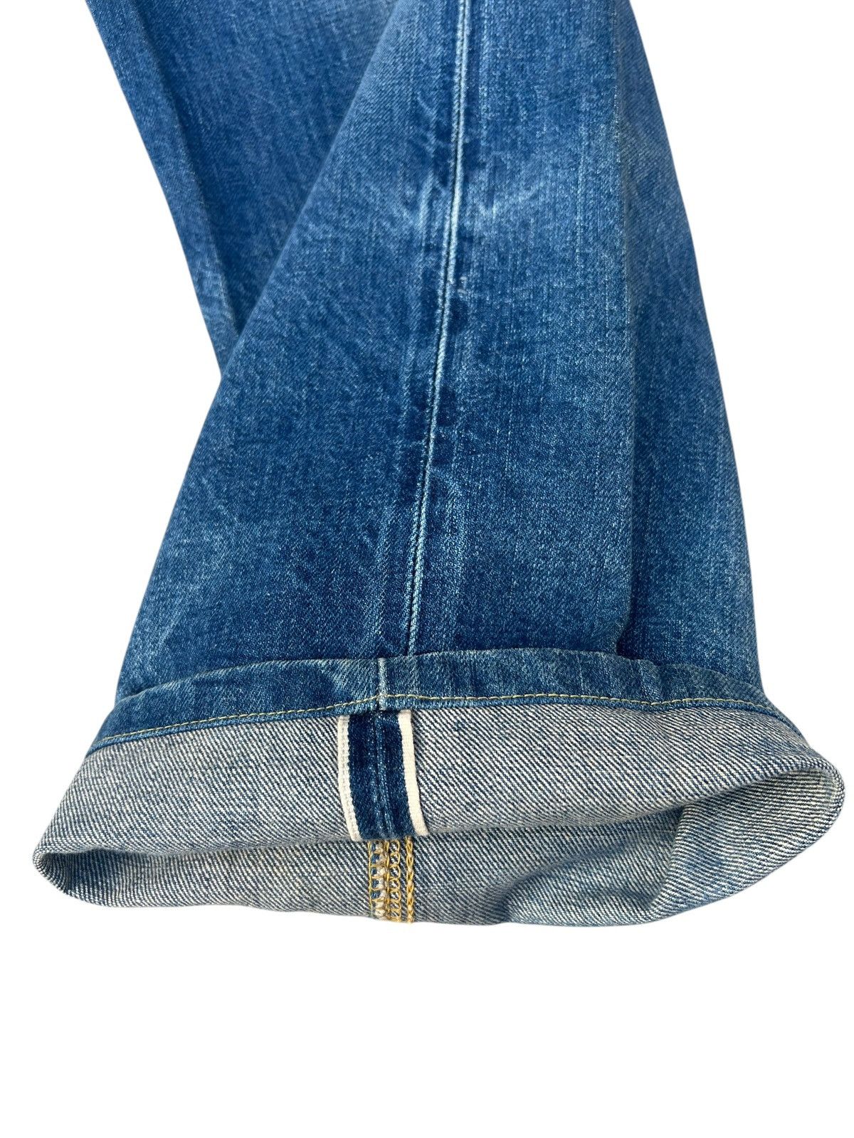 Lee Vintage 90s Lee Union Made Denim Lot 2101 WW2 Selvedge Jeans Size US 32 / EU 48 - 13 Thumbnail