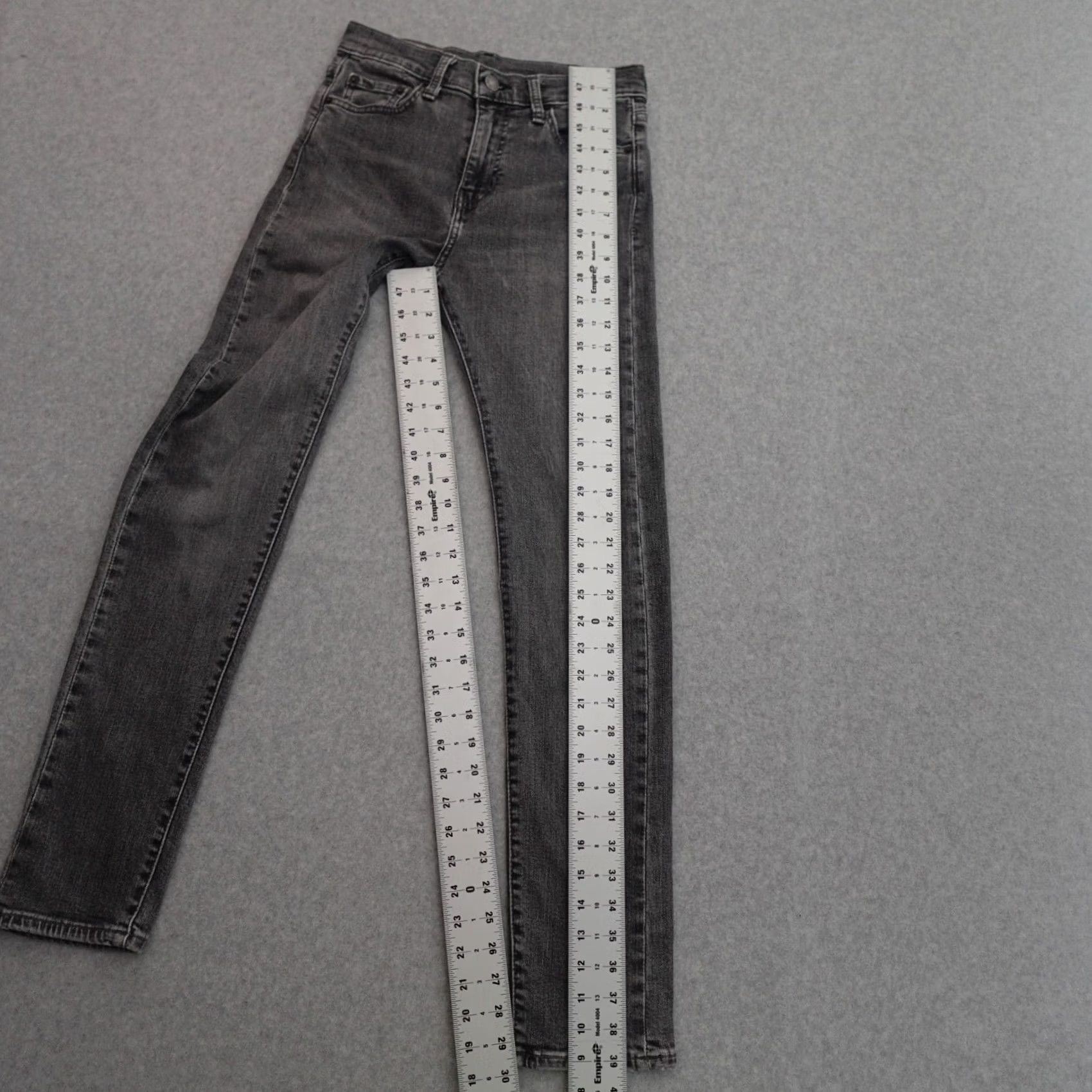Levi's LEVI'S 510 Jeans Skinny 28 Gray Mens Adult Denim Regular Inseam 30 MEASUREMENTS PROVIDED IN PICTURES Size US 28 / EU 44 - 5 Thumbnail