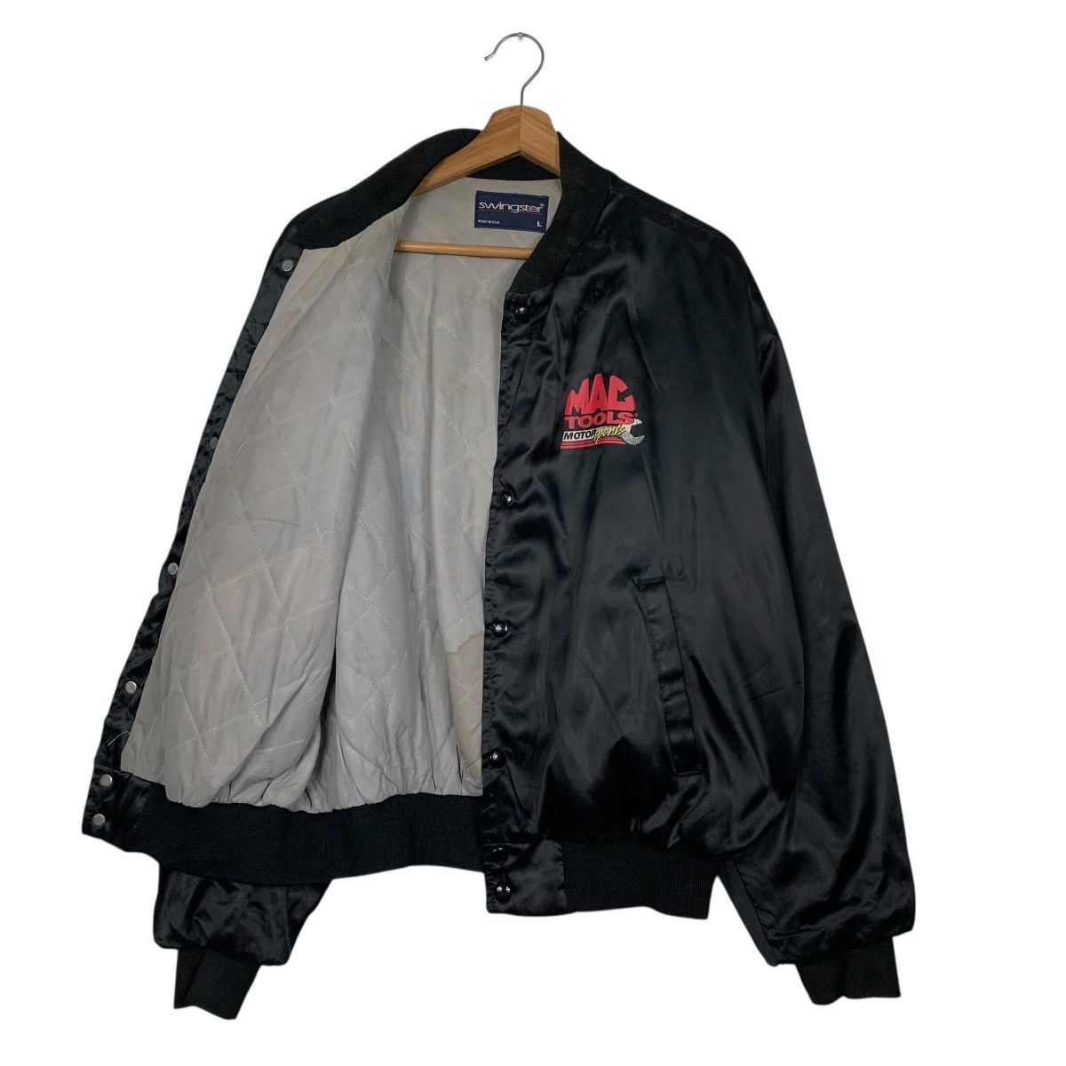 Vintage Vintage Mac Tools Motorsports Light Jacket Size US L / EU 52-54 / 3 - 9 Thumbnail