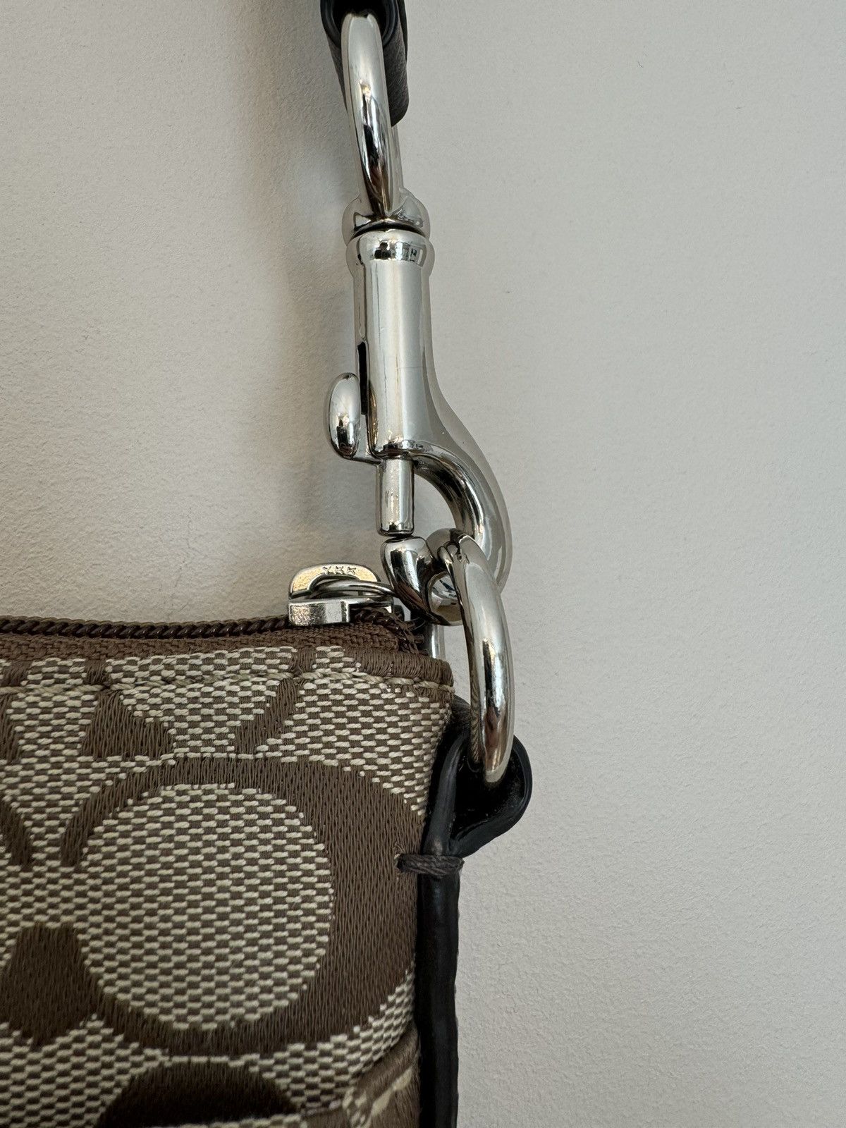 Coach × Vintage Coach logo bag baguette bag mama bag y2k Size ONE SIZE - 8 Thumbnail