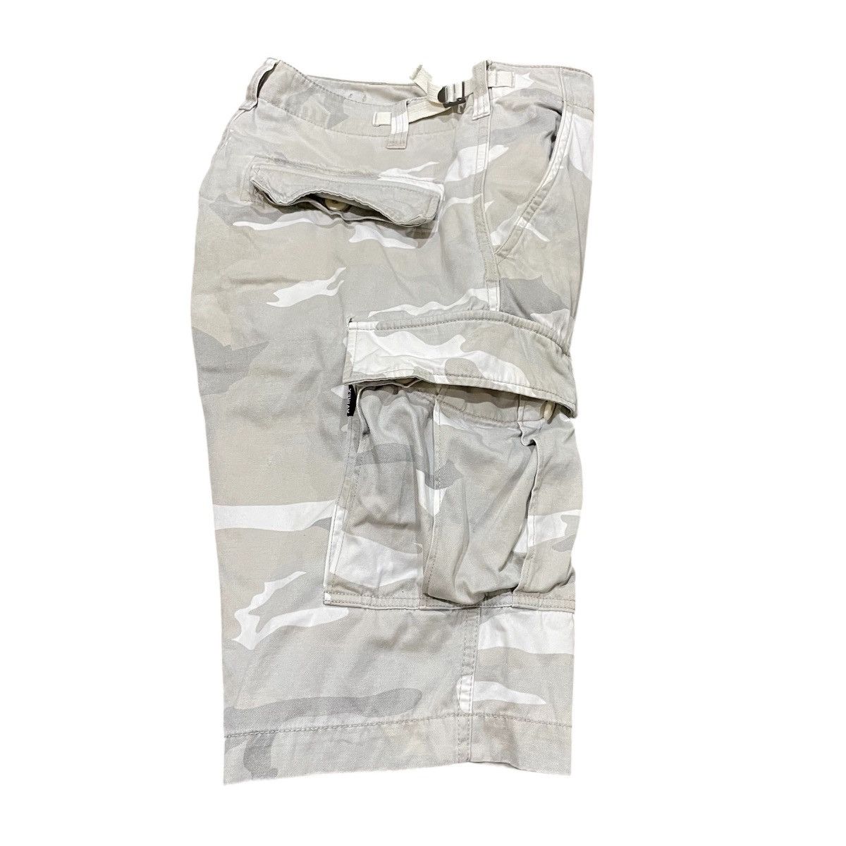 Avirex Avirex Snow Camo Cargo Vintage 90s Military Tactical Shorts Size US 34 / EU 50 - 5 Thumbnail