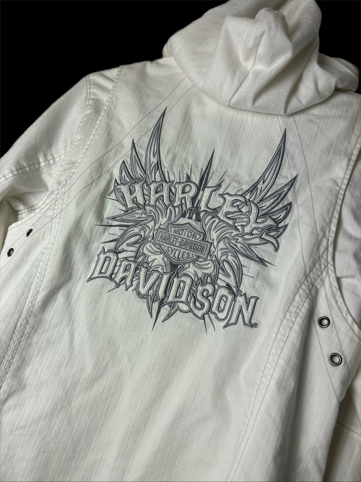 Harley Davidson Harley Davidson Embroidered Jacket Size US L / EU 52-54 / 3 - 4 Thumbnail