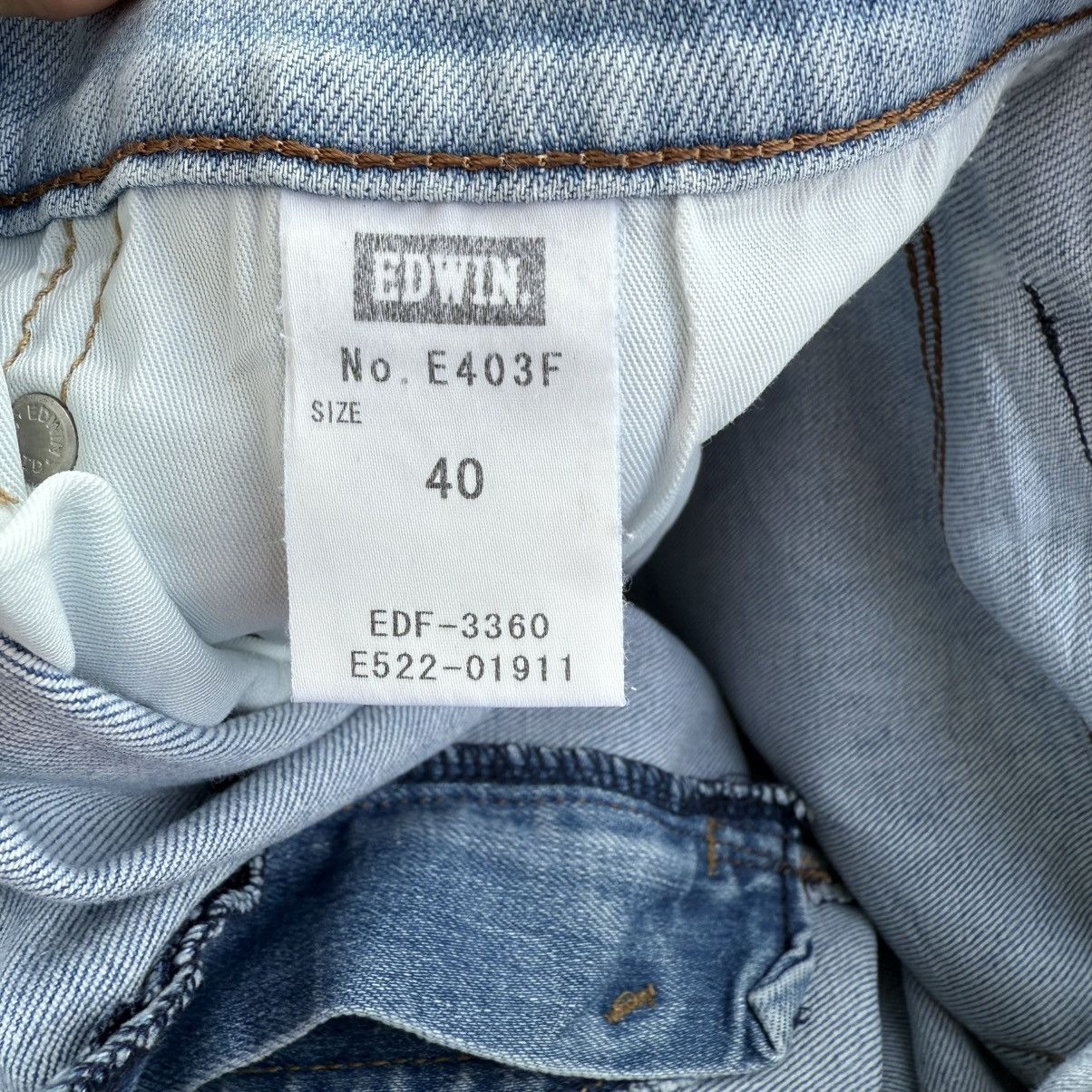 Edwin × Jean × Vintage VINTAGE EDWIN FADED JEANS DENIM PANTS Size US 40 / EU 56 - 12 Thumbnail