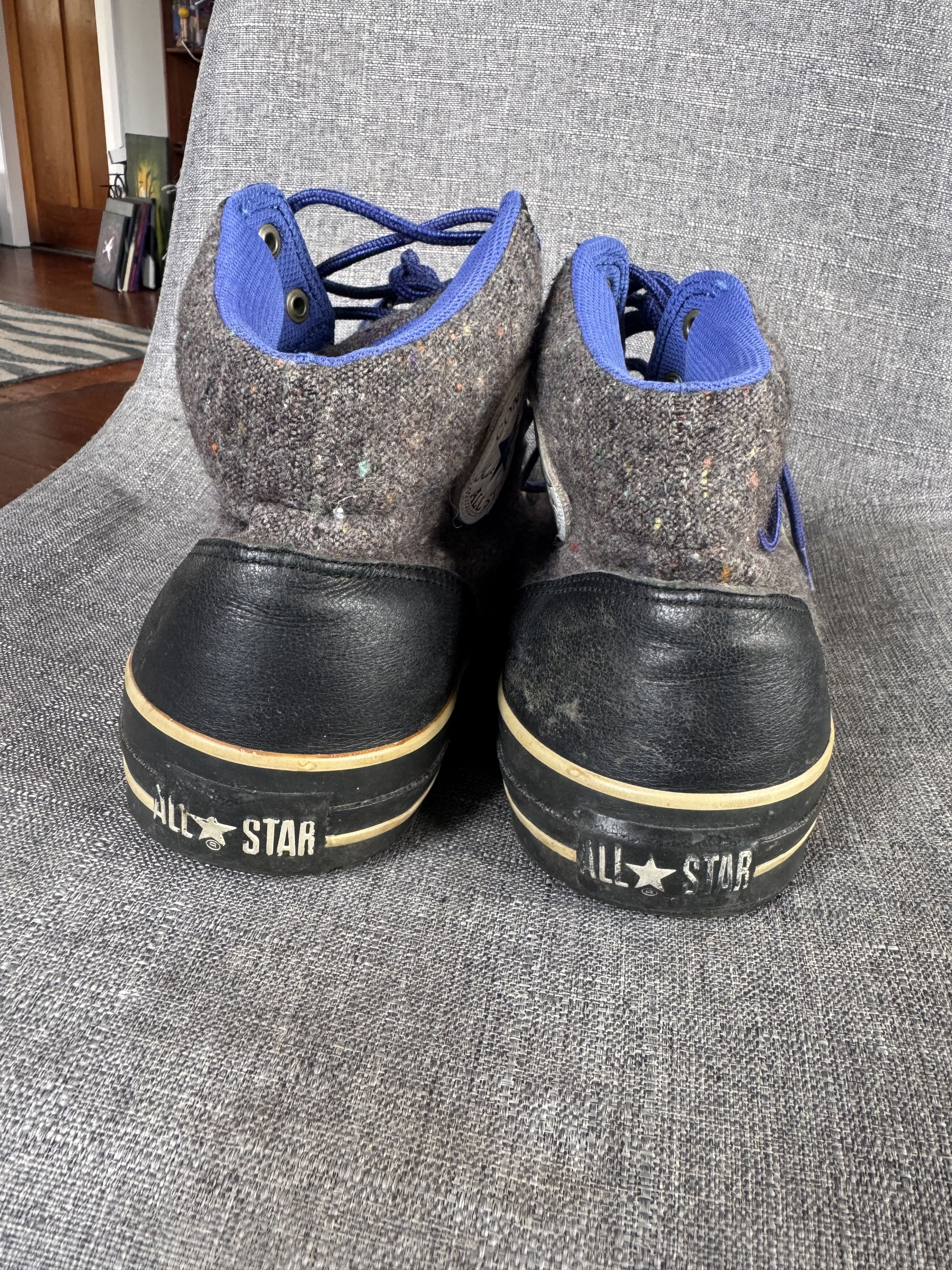 Converse Converse Japan 2010 Grunge MidArchive Wool/Leather Size US 10.5 / EU 43-44 - 6 Thumbnail