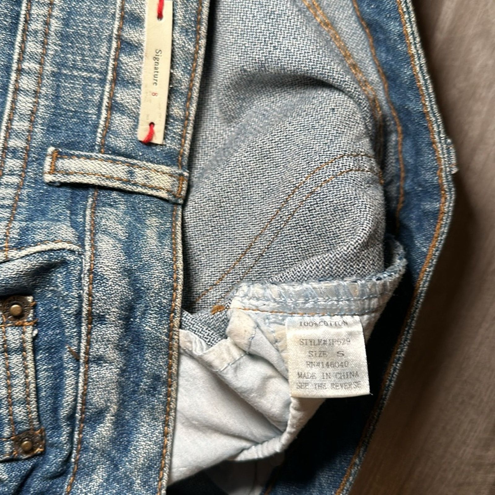 Other Signature8 Straight Distressed Jeans - Small Size 29" - 8 Thumbnail