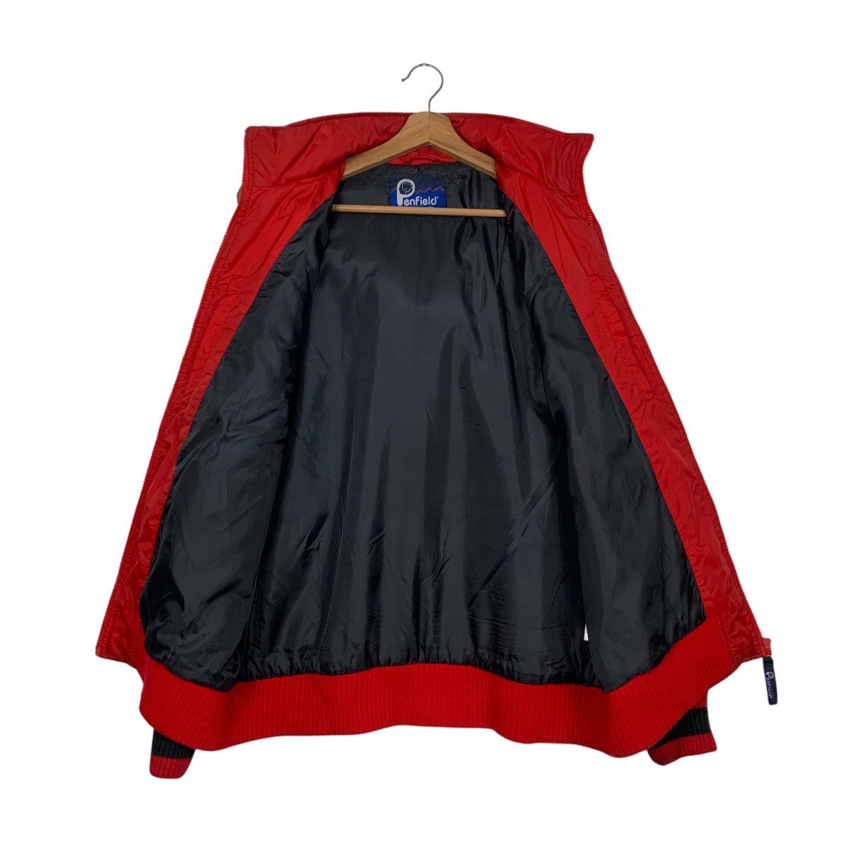 Penfield PENFIELD Red Nylon Faux Fur Hooded Jacket #2781-C125 Size US L / EU 52-54 / 3 - 11 Thumbnail