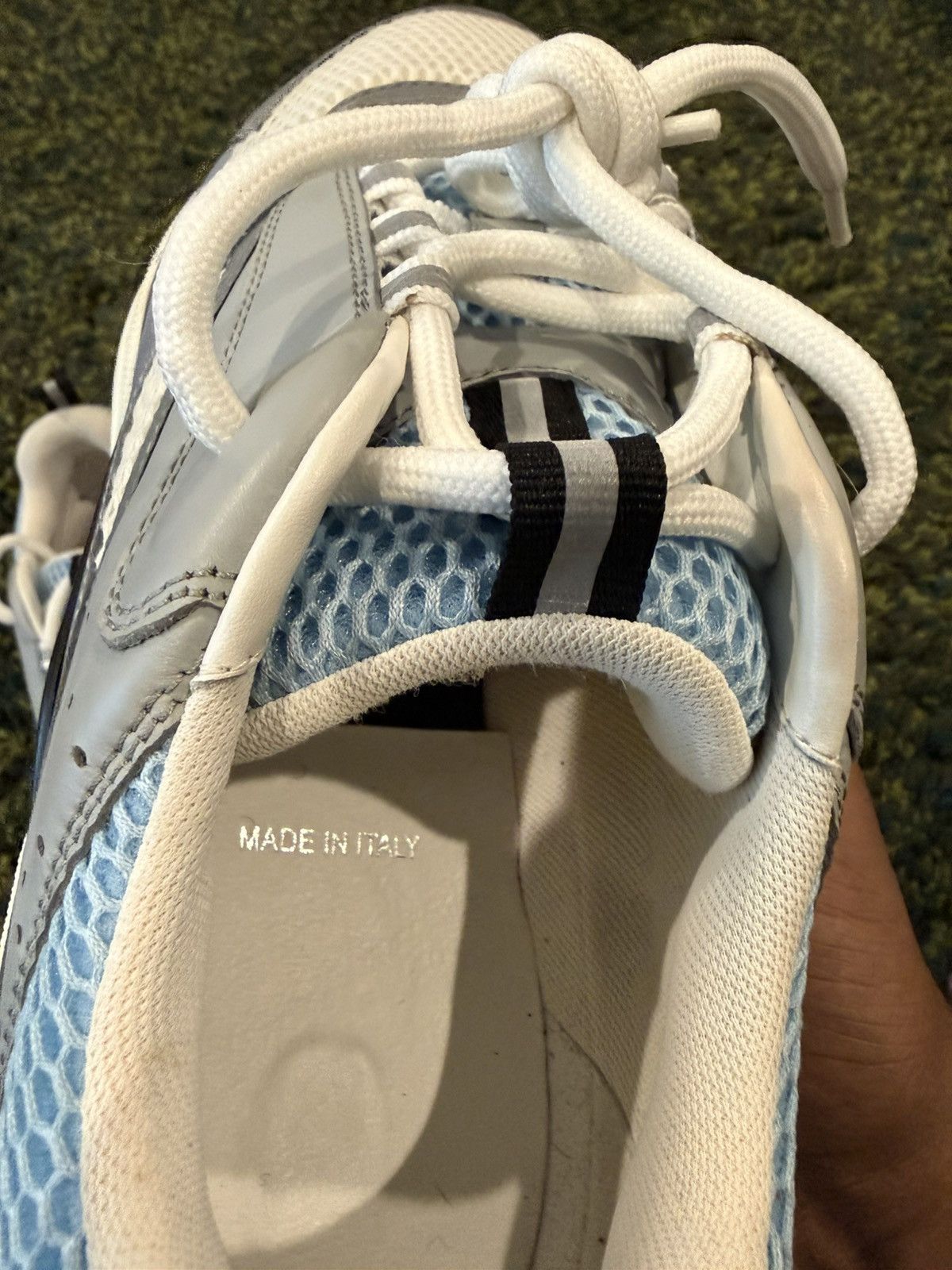 Dior Dior B22 Sneakers Gray Blue Mesh Leather Size US 10 / EU 43 - 11 Thumbnail