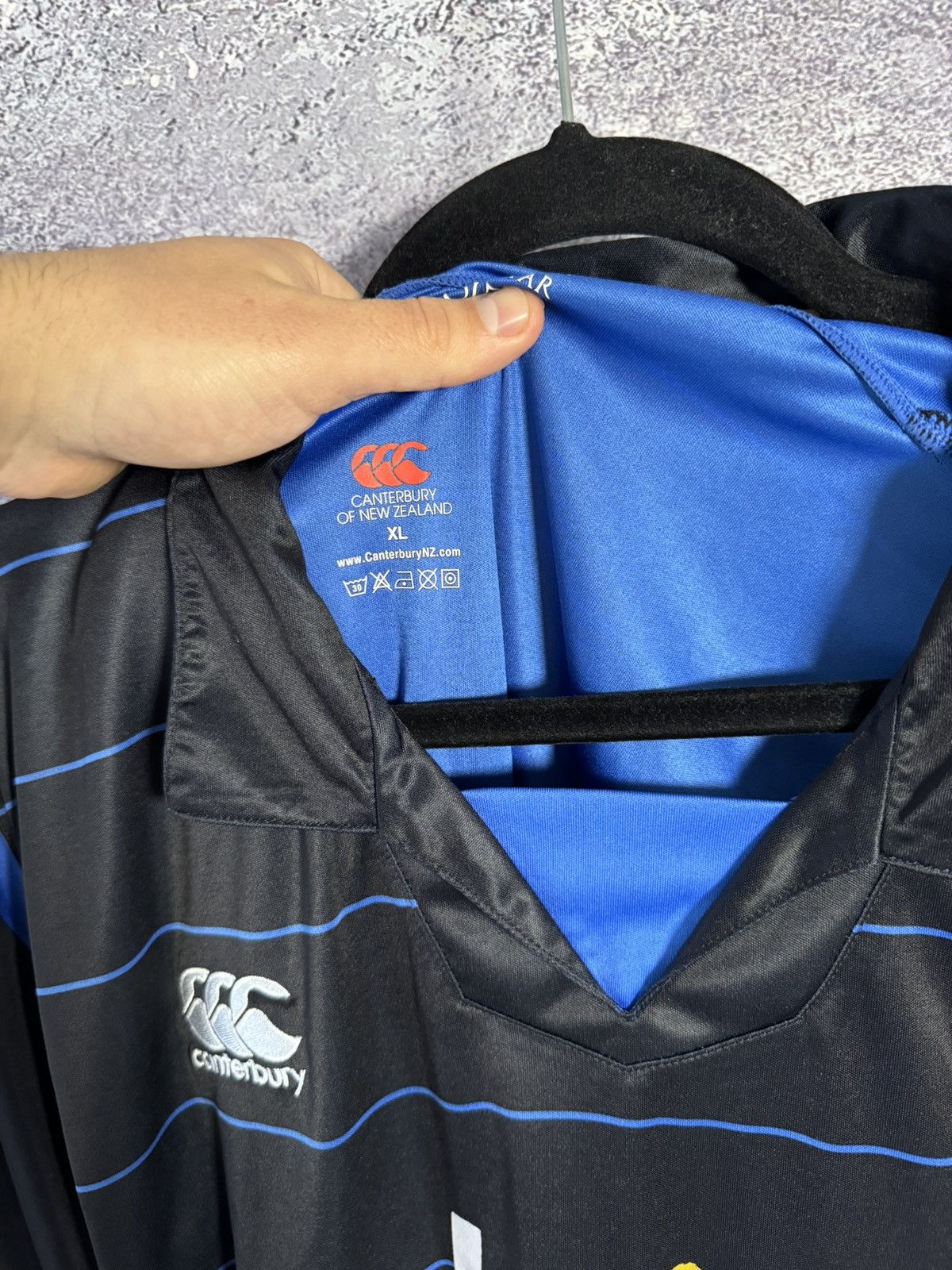 Canterbury of New Zealand × Vintage Vintage Portsmouth 2009/10 Canterbury Jersey Blokcore XL siz Size US XL / EU 56 / 4 - 12 Thumbnail