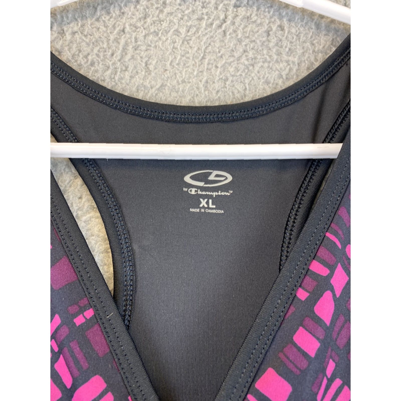 Champion Champion Women Tank Top Black Plum XL Active Athletic / 60-4 Tank Top Women Size XL / US 12-14 / IT 48-50 - 2 Thumbnail