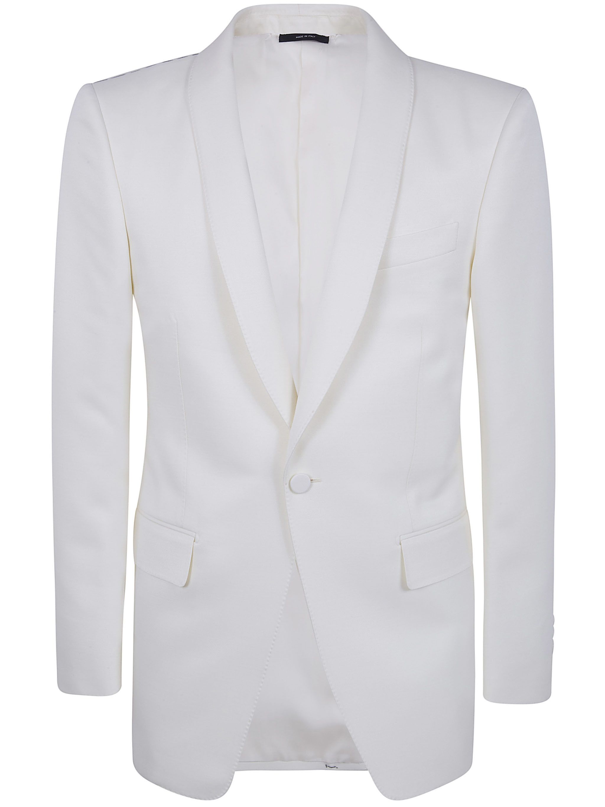 Tom Ford WOOL SILK SHARP FAILLE SLIM SHAWL LAPEL JACKET Size US L / EU 52-54 / 3 - 1 Thumbnail
