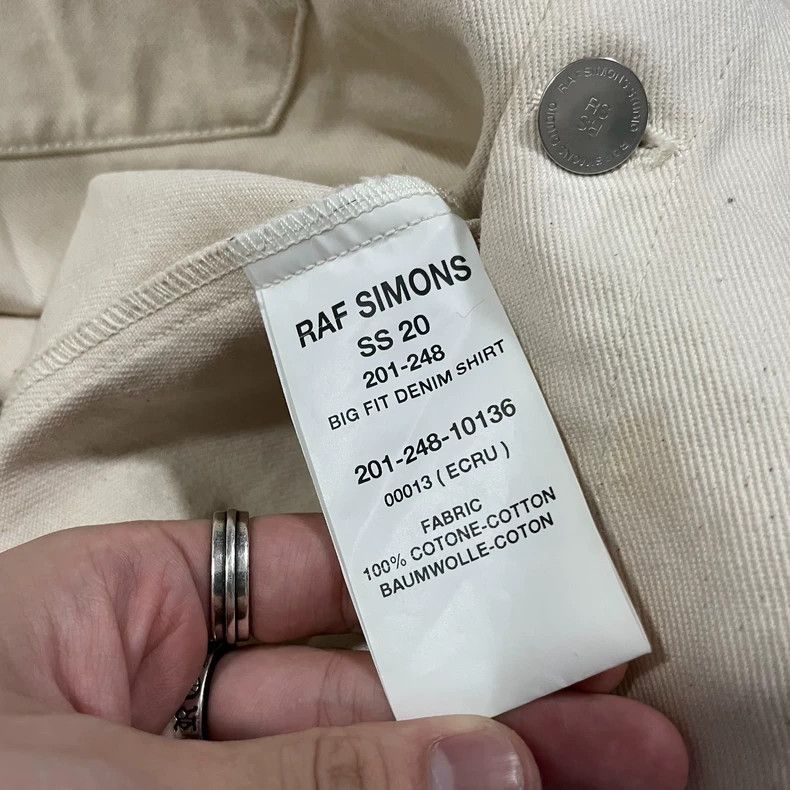 Raf Simons Raf simons Denim jacket SS20 Size US S / EU 44-46 / 1 - 9 Thumbnail
