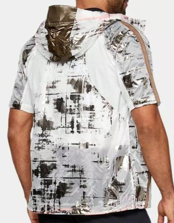 Under Armour New 2xl mens windbreaker UA short sleeve Size US 40 / EU 56 - 2 Thumbnail