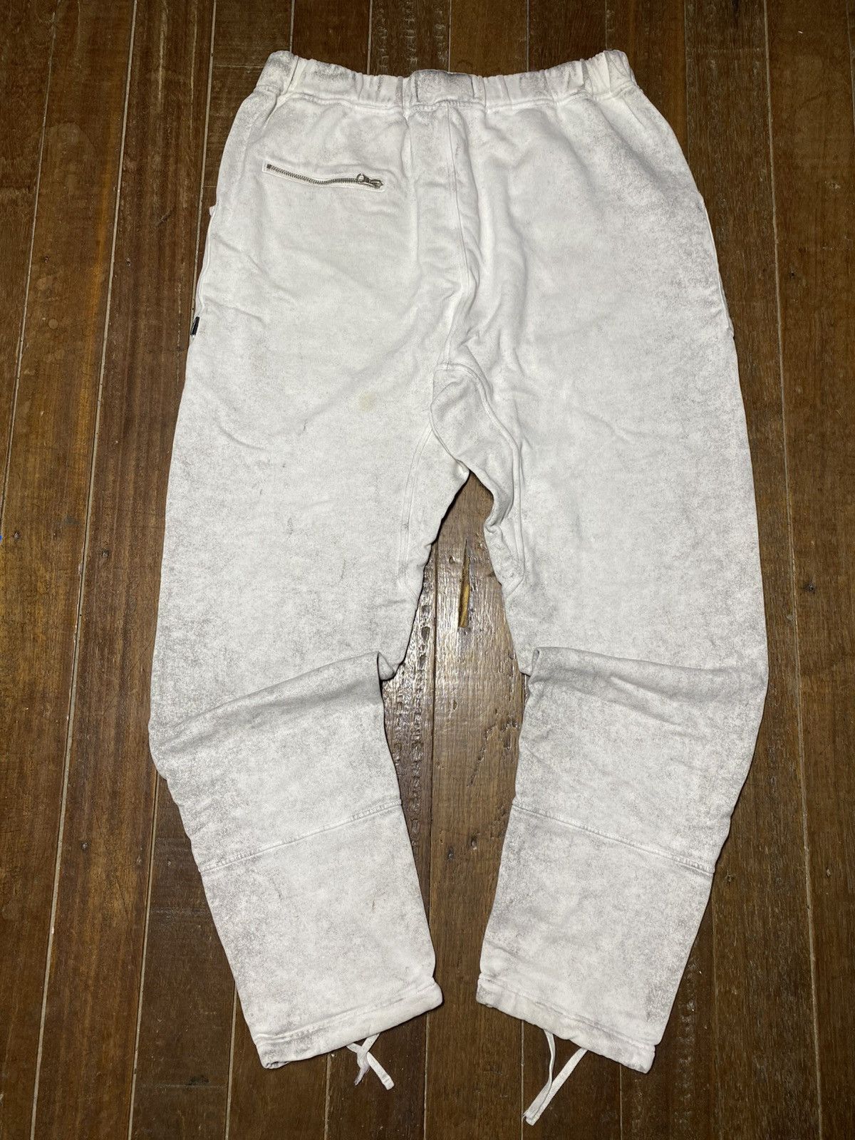 Stone Island Stone Island Fall Out White Sweatpants Size US 32 / EU 48 - 5 Thumbnail