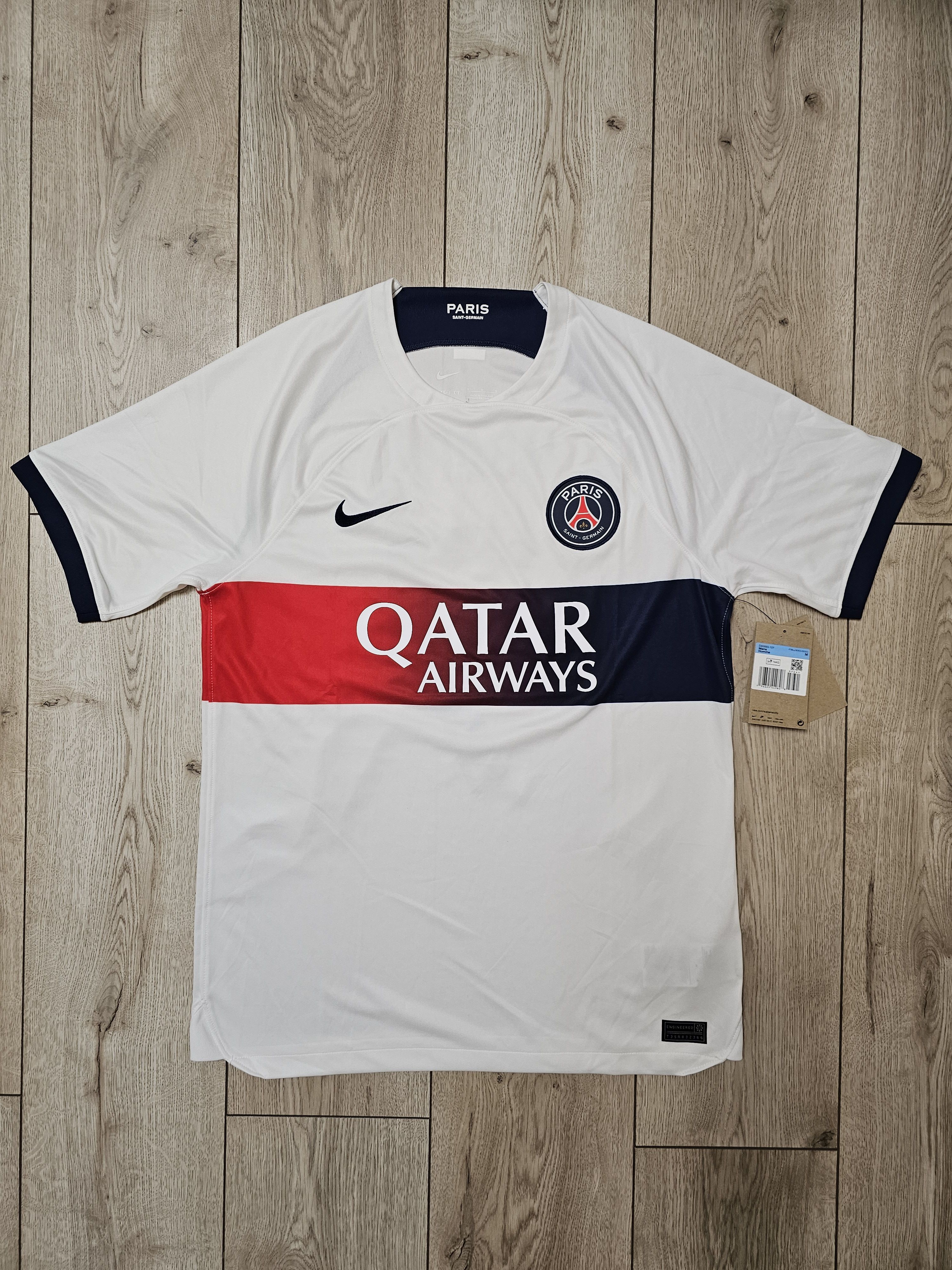 Nike PSG PARIS SAINT-GERMAIN 2024 MBAPPE FOOTBALL SOCCER JERSEY Size US M / EU 48-50 / 2 - 2 Thumbnail