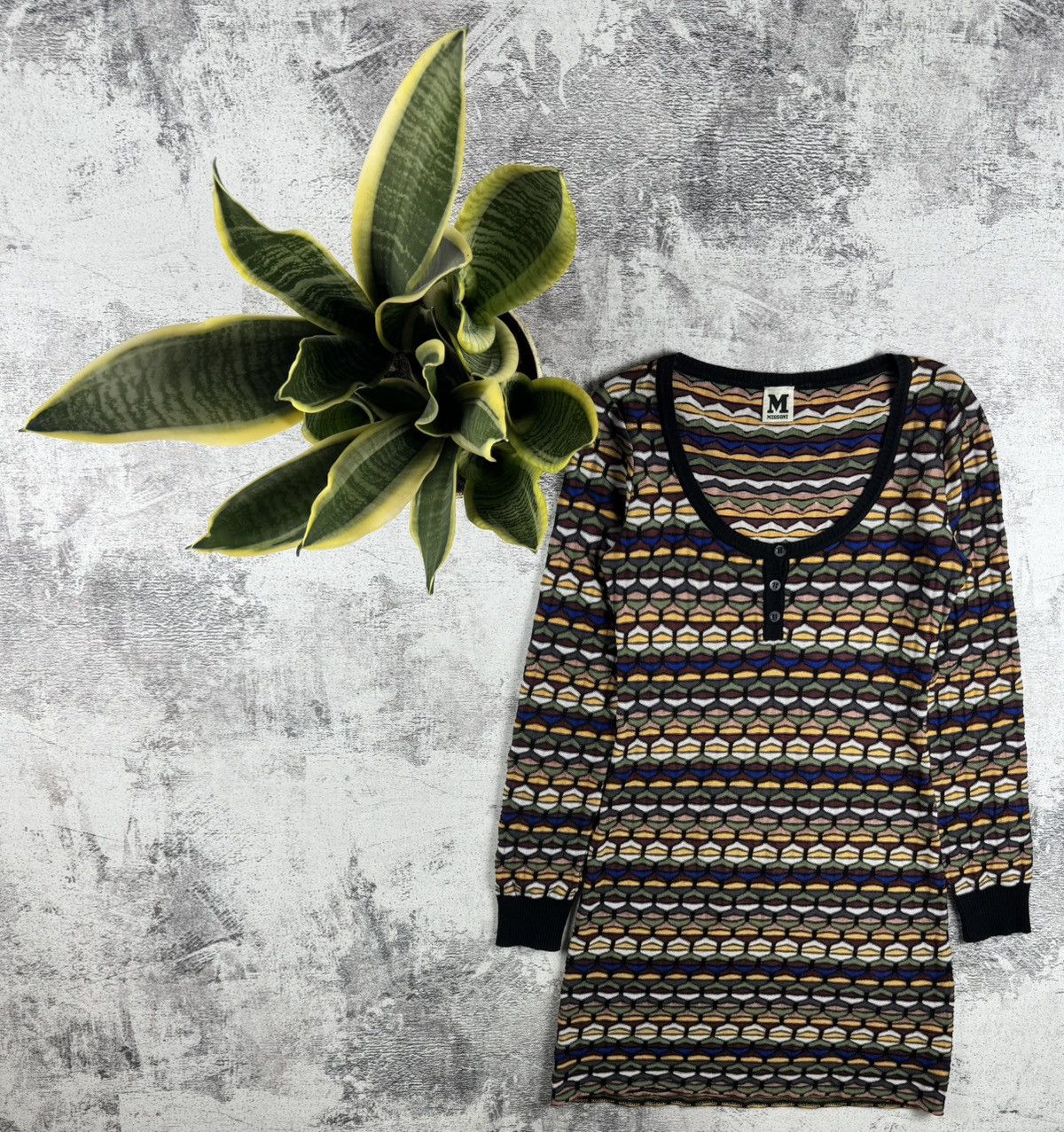 Missoni Missoni Knit 42 Size Wool Dress Tunic Black Longsleeve Size M / US 6-8 / IT 42-44 - 1 Thumbnail