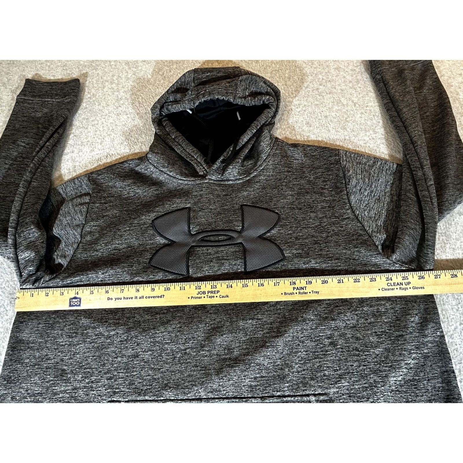Under Armour Under Armour Hoodie Mens 2XL Gray ColdGear Pullover Fleece Sweatshirt Storm XXL Size US XXL / EU 58 / 5 - 4 Thumbnail