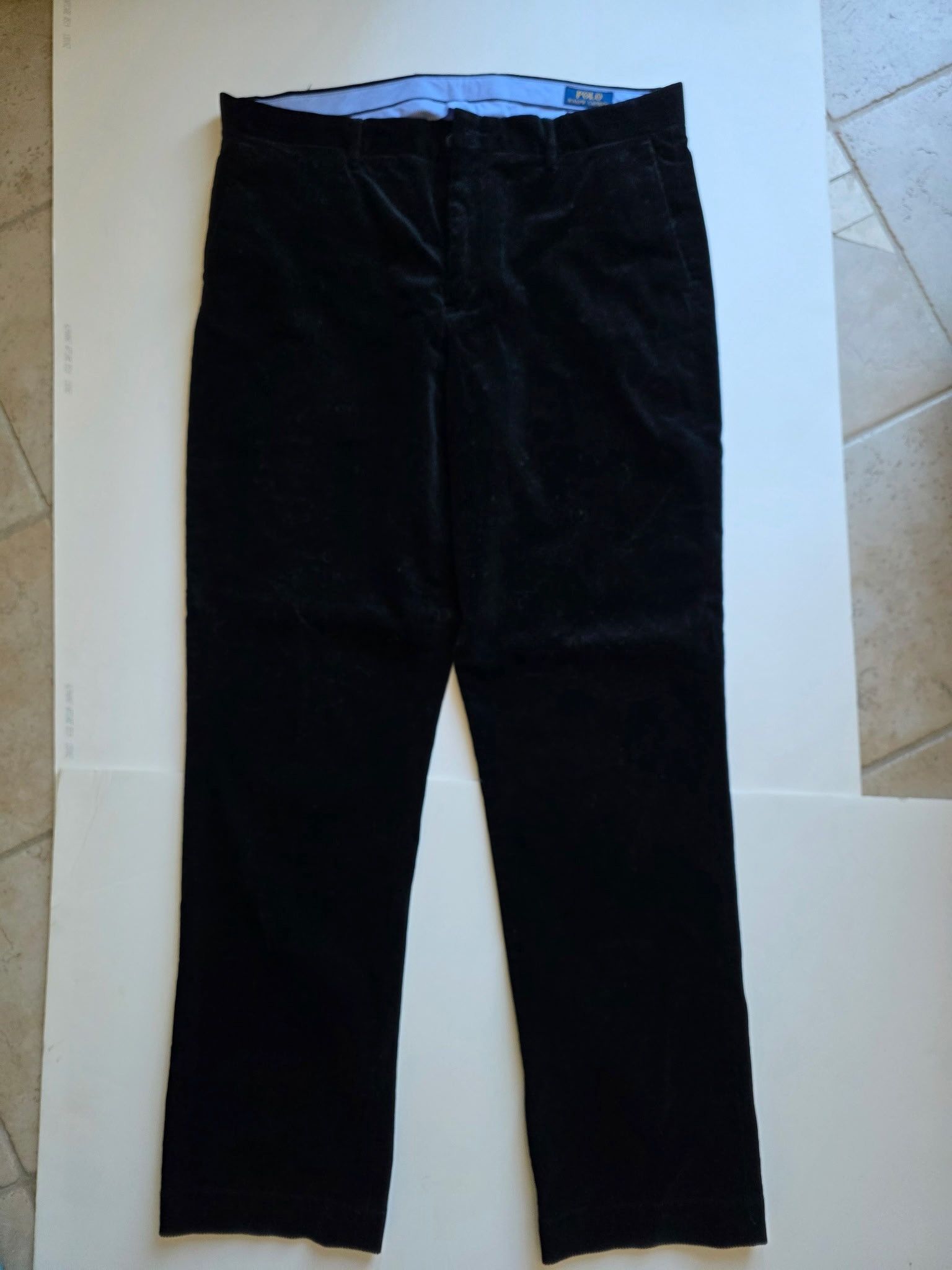 Polo Ralph Lauren Polo Ralph Lauren Corduroy Pants - Black - 36/34 Size US 36 / EU 52 - 1 Thumbnail