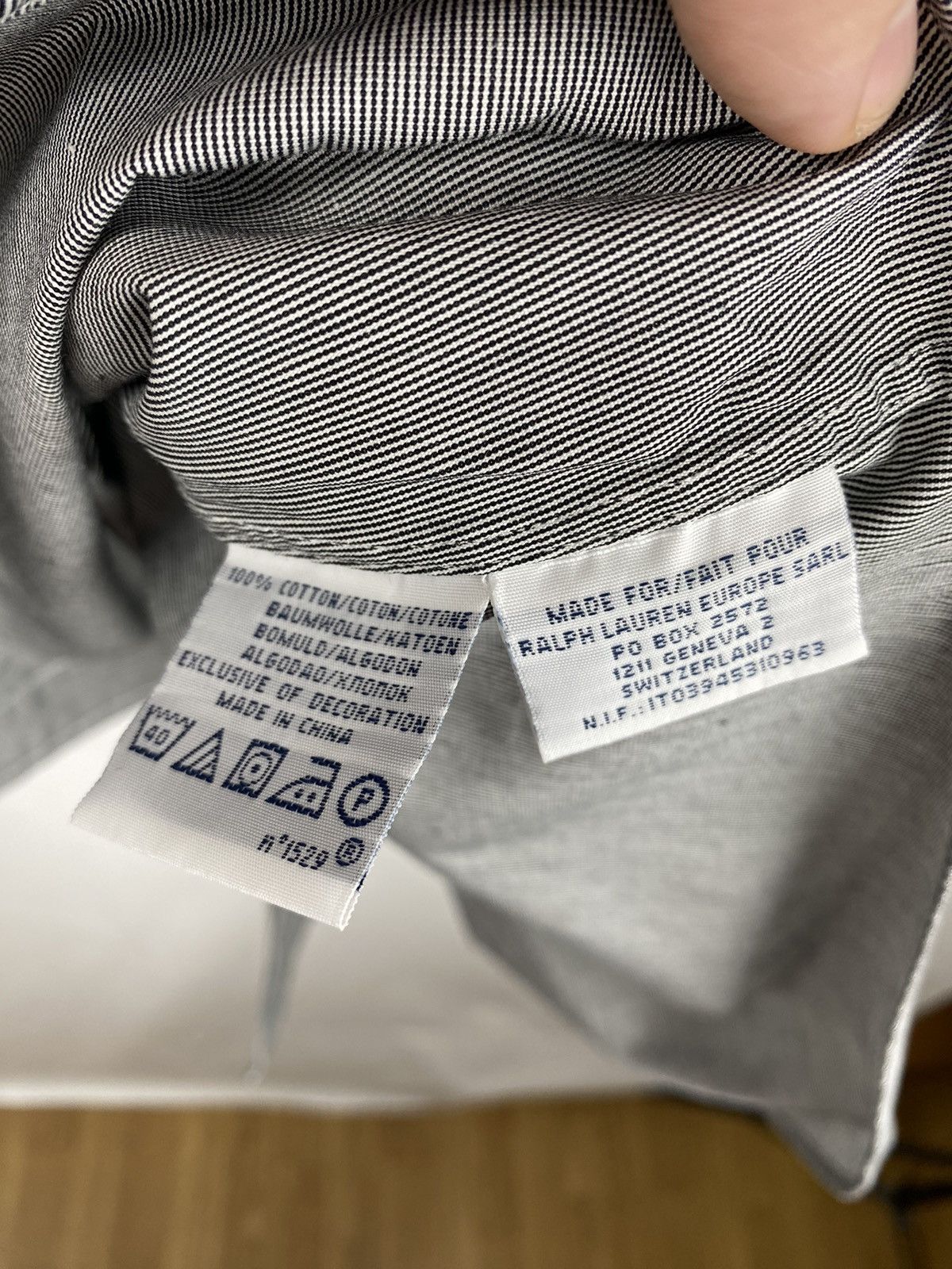 Polo Ralph Lauren Polo Ralph Lauren Button Up Shirt size 17 43 XL Size US XL / EU 56 / 4 - 7 Thumbnail