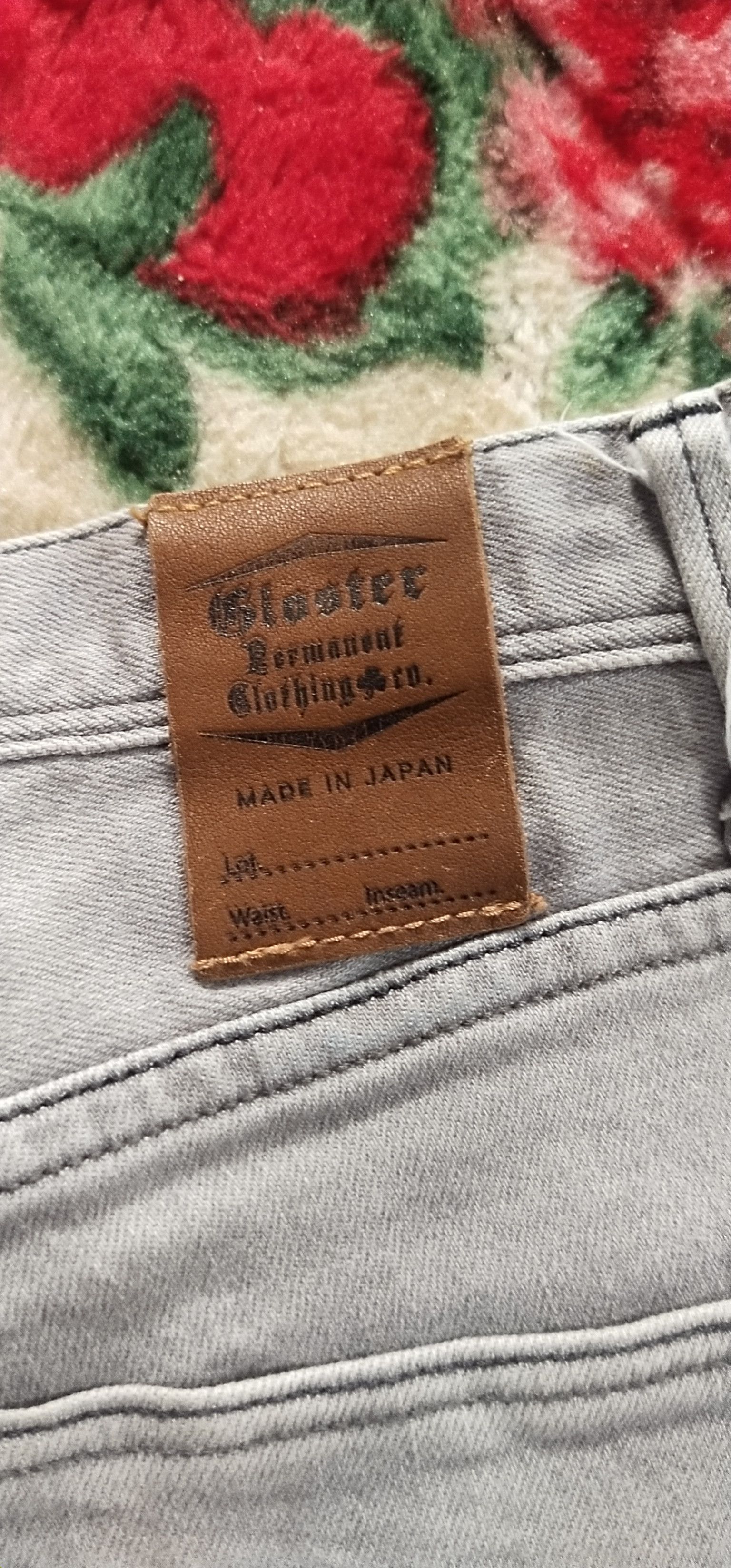 Japanese Brand Final Drop Gloster pant skinny jeans Size US 30 / EU 46 - 8 Thumbnail
