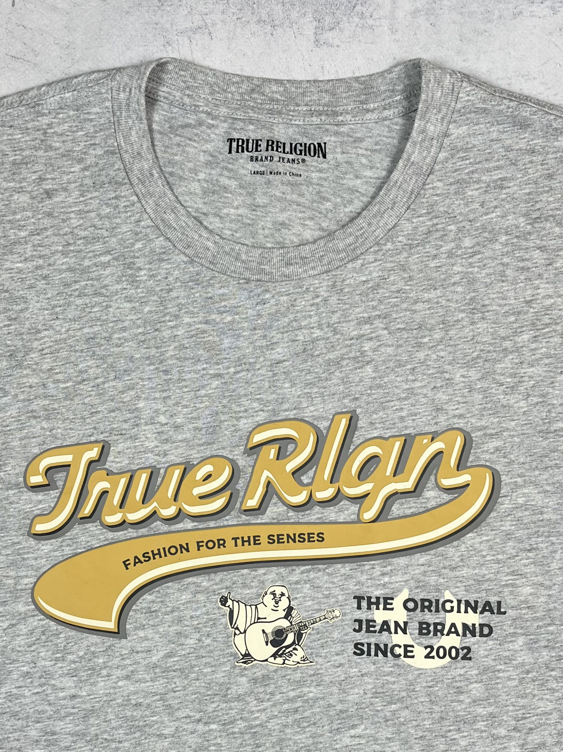 True Religion True Religion Y2K Heritage Big Logo T Shirt Size US L / EU 52-54 / 3 - 7 Thumbnail