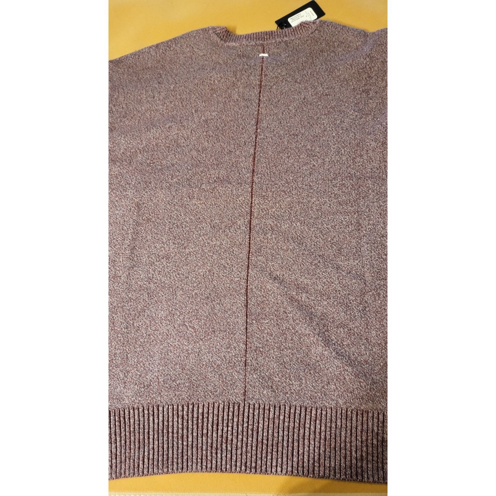 & Other Stories Rag & Bone Men's Maroon Dexter Sweater M Designer $298 NWT Size US M / EU 48-50 / 2 - 9 Thumbnail