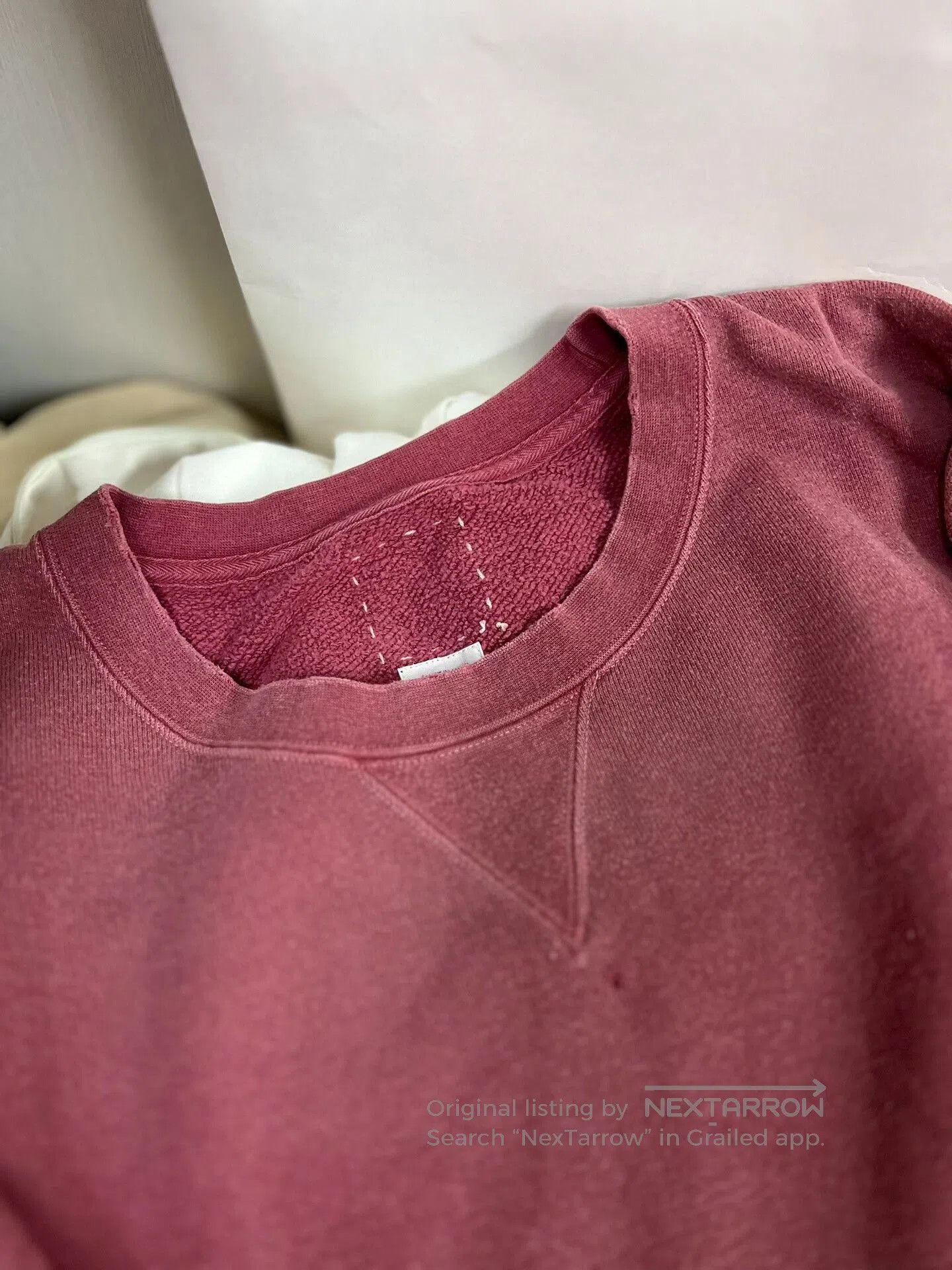 Visvim VISVIM Amplus Sweat 3/4 Crash Red. Size US XL / EU 56 / 4 - 2 Thumbnail