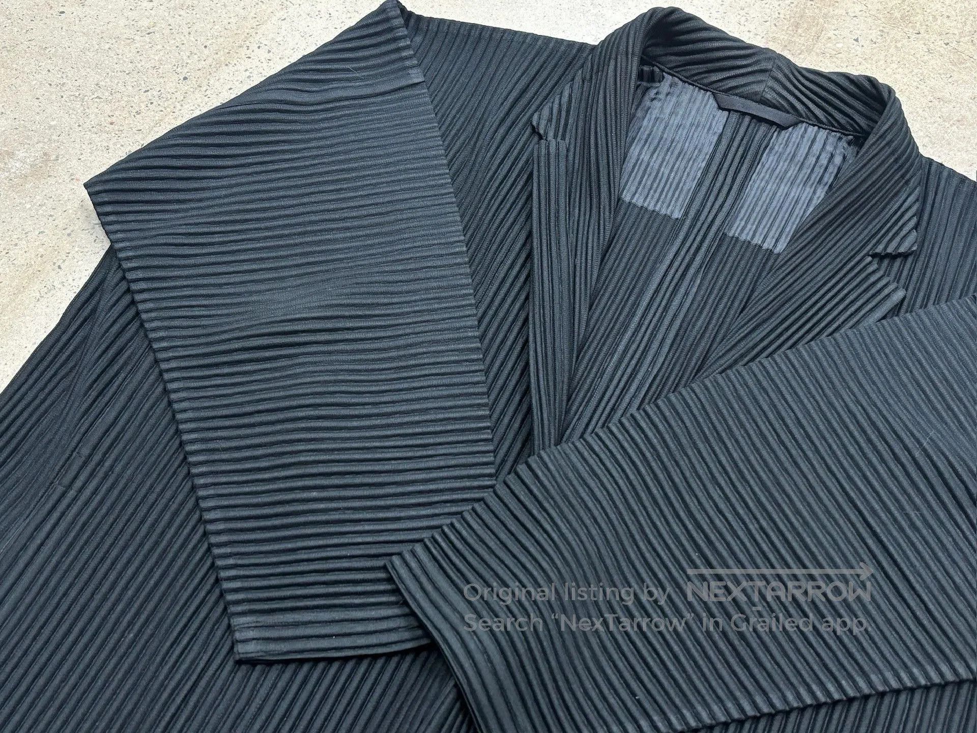 Issey Miyake Issey Miyake Pleated Blazer Size 3. Size L / US 10 / IT 46 - 5 Thumbnail