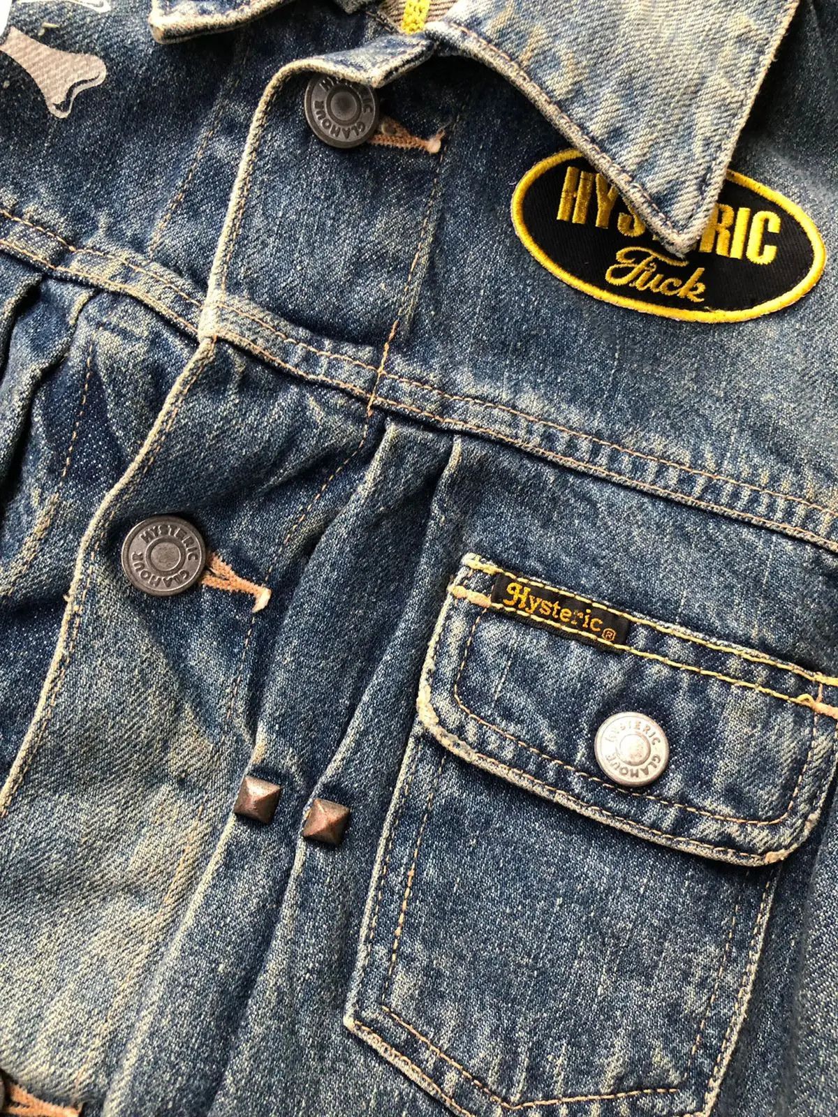 Hysteric Glamour ARCHIVES 00's Hysteric Fuck Trucker Size US XS / EU 42 / 0 - 5 Thumbnail
