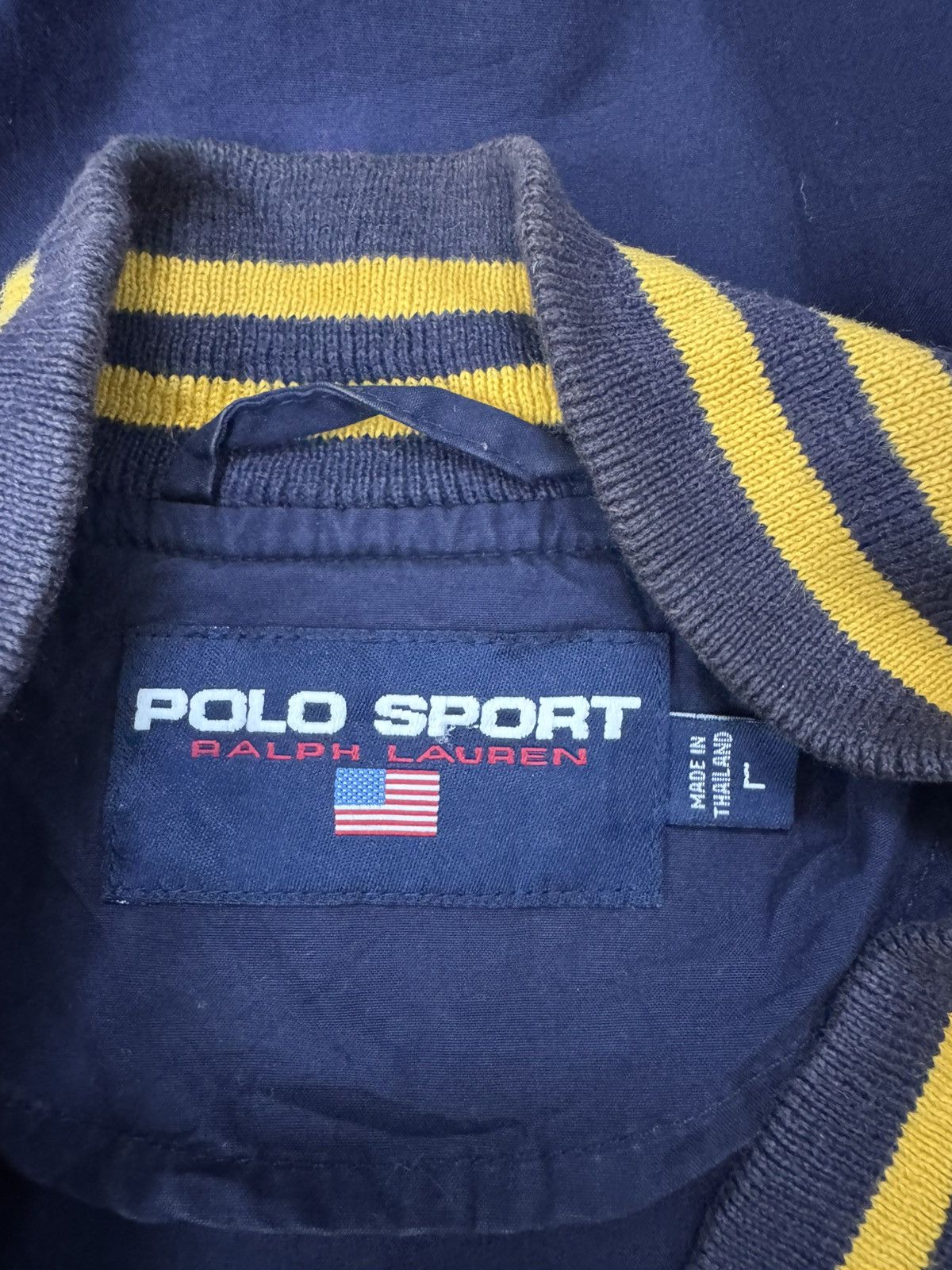 Polo Ralph Lauren Vintage 90s Polo Sport Ralph Lauren Bomber Jacket Size US L / EU 52-54 / 3 - 7 Thumbnail
