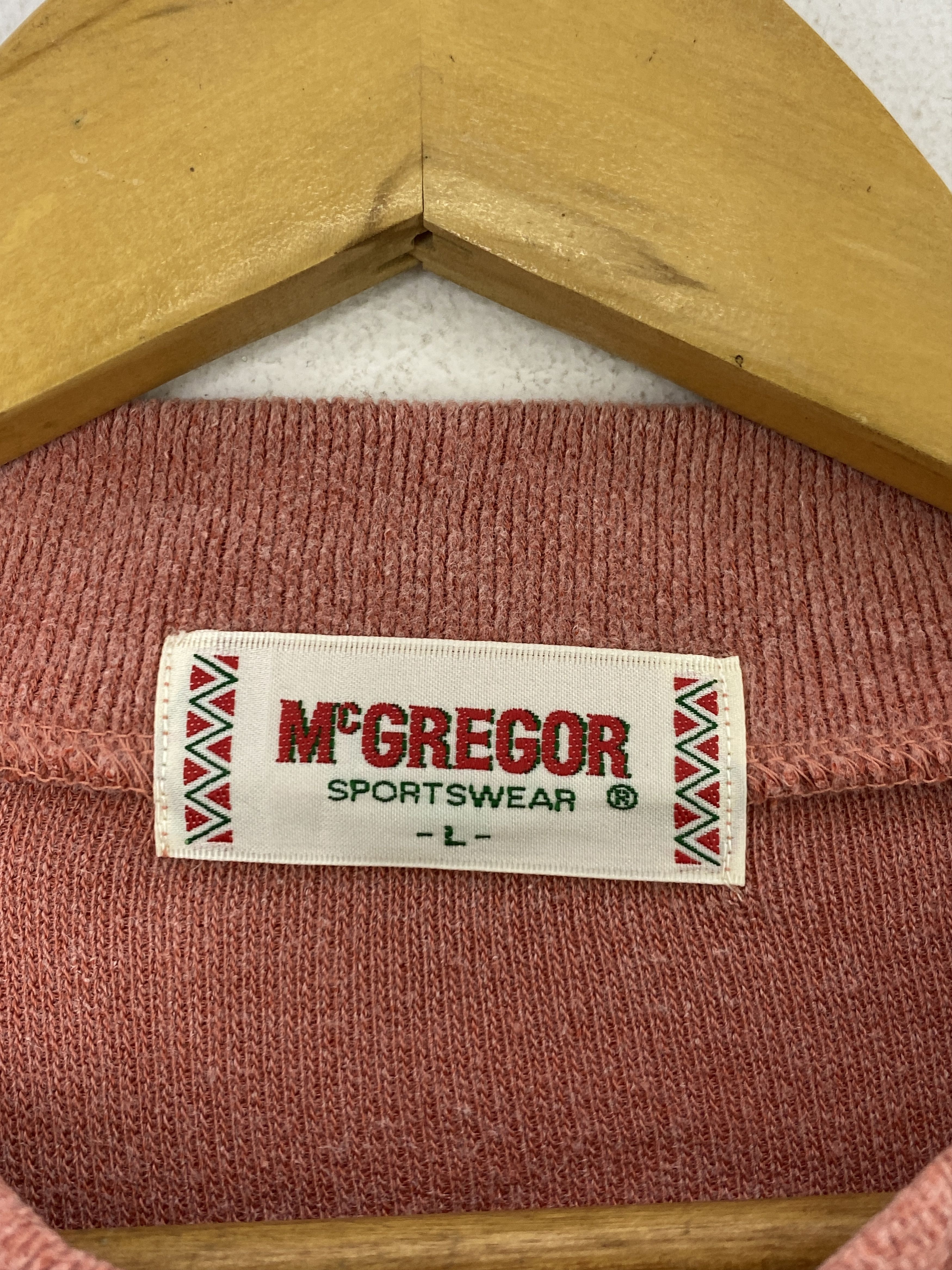 McGregor Vintage McGregor Pink Sweater JA0143 Size US L / EU 52-54 / 3 - 7 Thumbnail