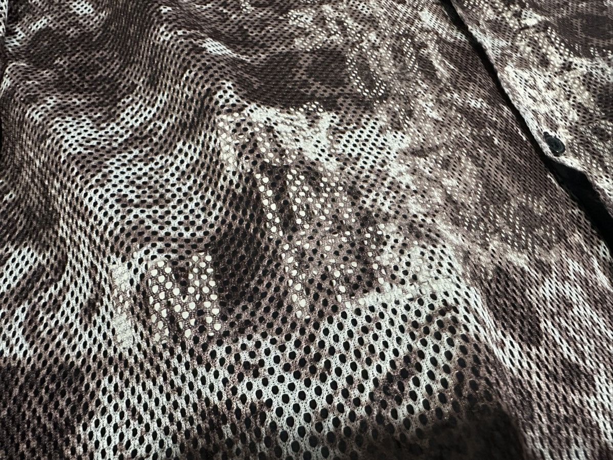 14th Addiction × If Six Was Nine × Japanese Brand 🔥Sick Y2K Badger Double Layer Mesh Poem Shirt Goth Punk Size US M / EU 48-50 / 2 - 8 Thumbnail
