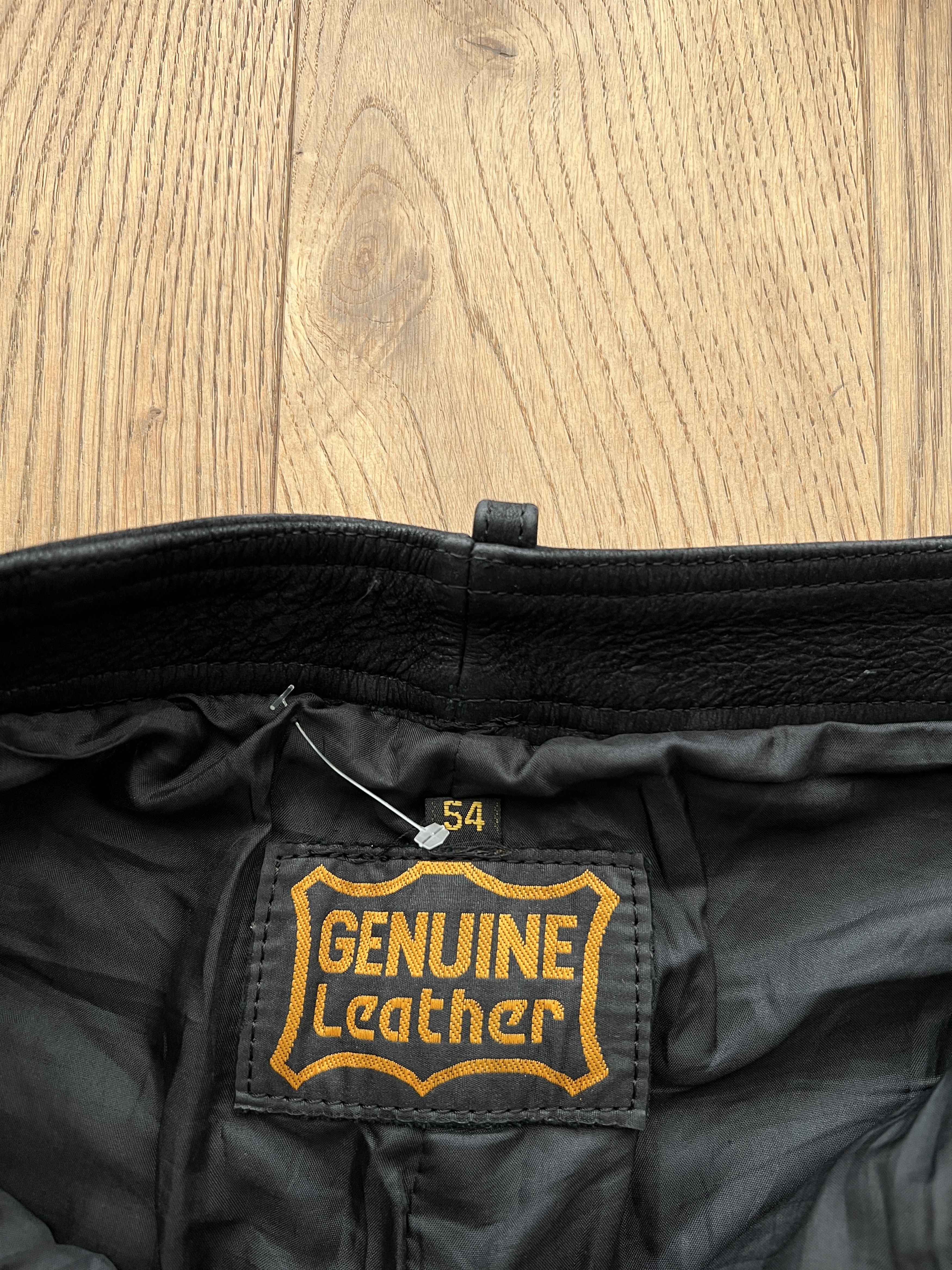 If Six Was Nine Vintage 00s soft real leather pants avant garde opium style Size US 32 / EU 48 - 9 Thumbnail