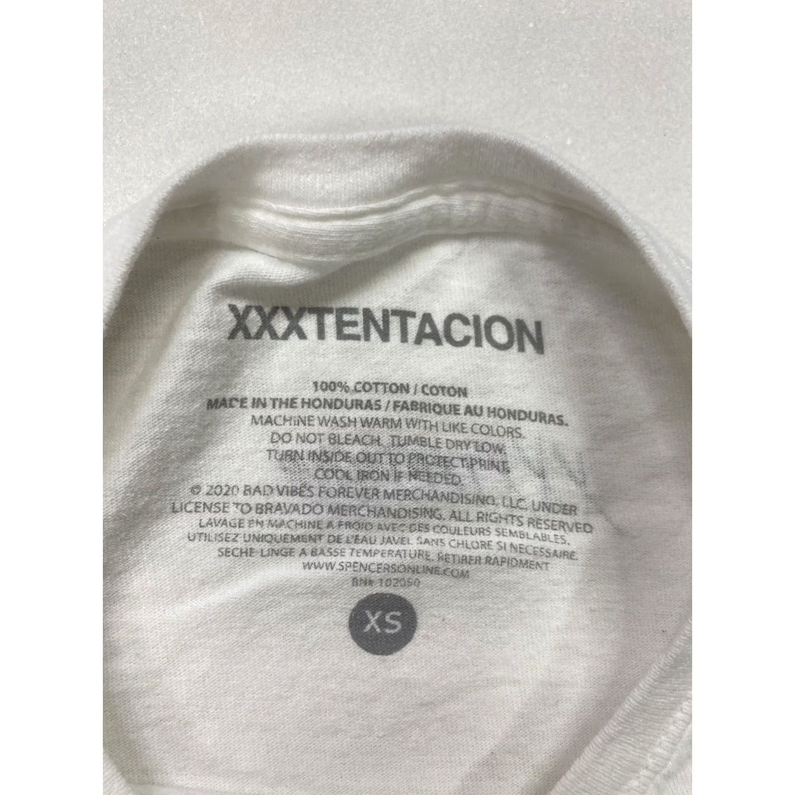Vintage VINTAGE XXXtentacion Gone But Not Forgotten Graphic T-shirt Women XS Rap Music Size M / US 6-8 / IT 42-44 - 5 Thumbnail